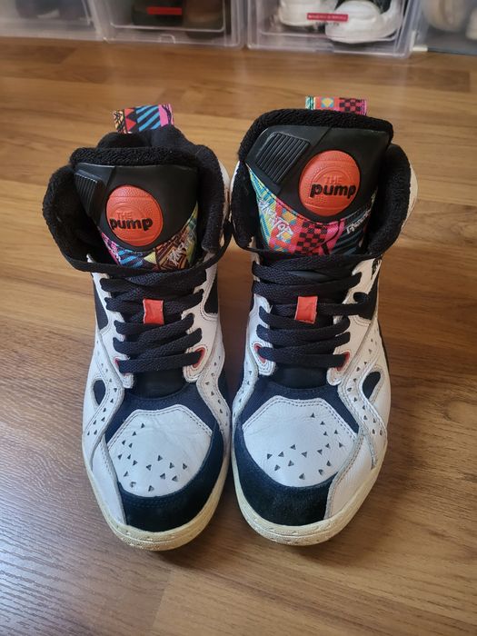 Reebok pump cheap blacktop battleground tribal