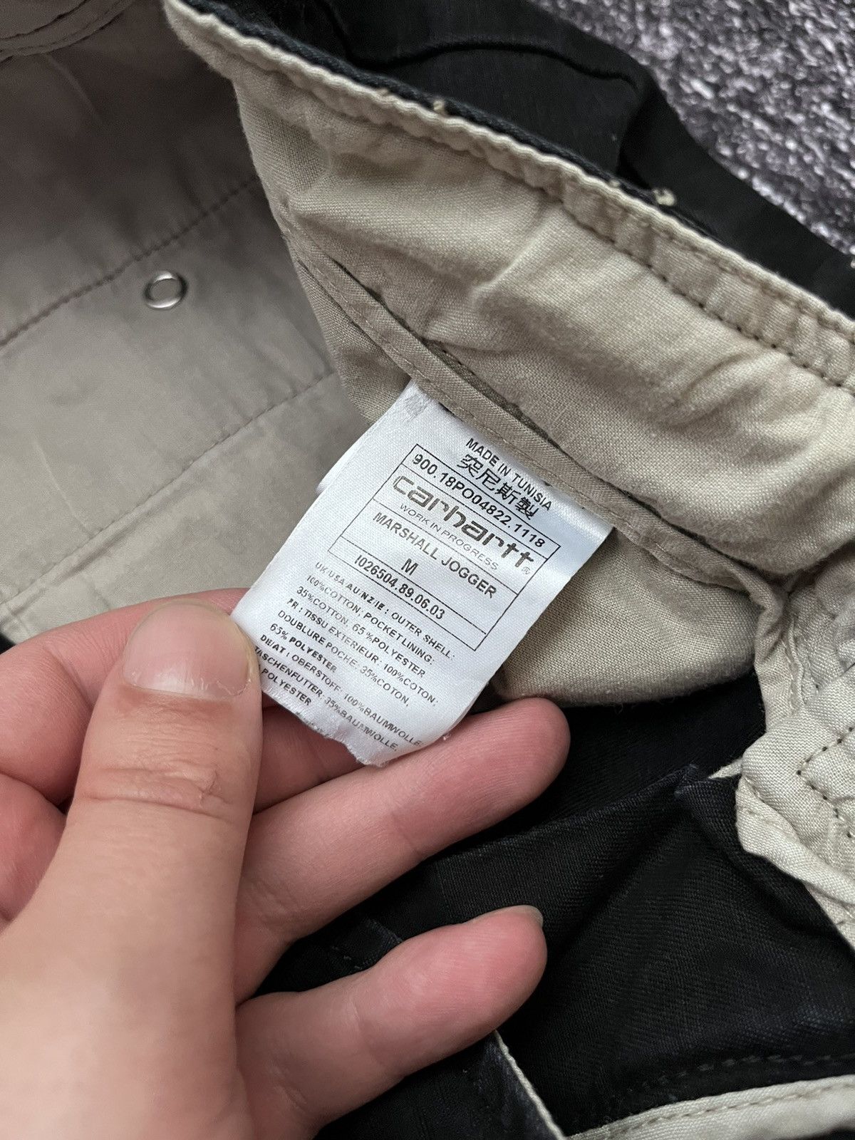 Carhartt Carhartt W.I.P Black Ripstop Marshall Jogger Sz Medium M WIP Size US 32 / EU 48 - 14 Thumbnail
