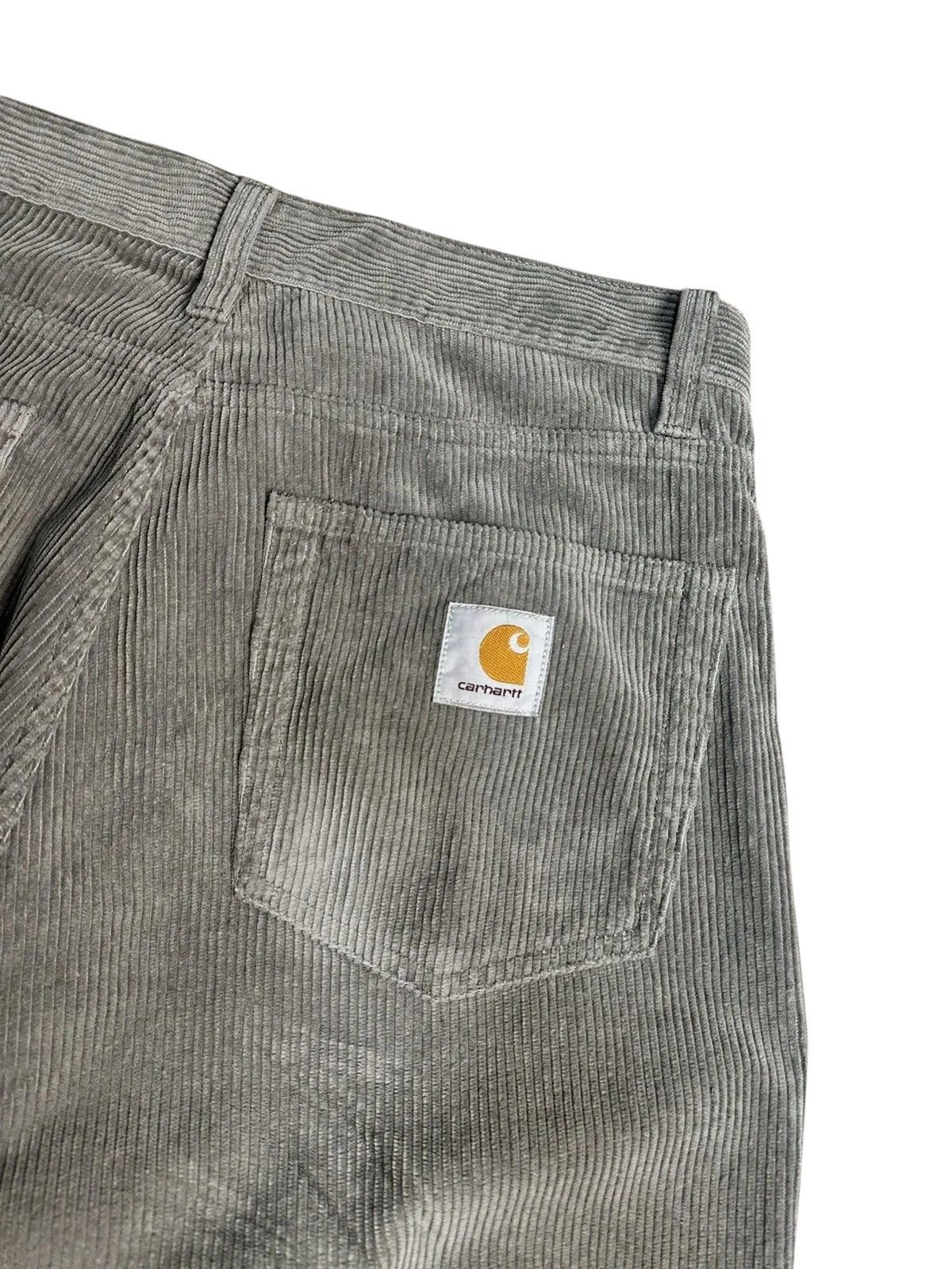 Carhartt Wip Vintage Y2K Carhartt Velvet Cargo Pants Baggy Double Knee Size US 31 - 15 Thumbnail