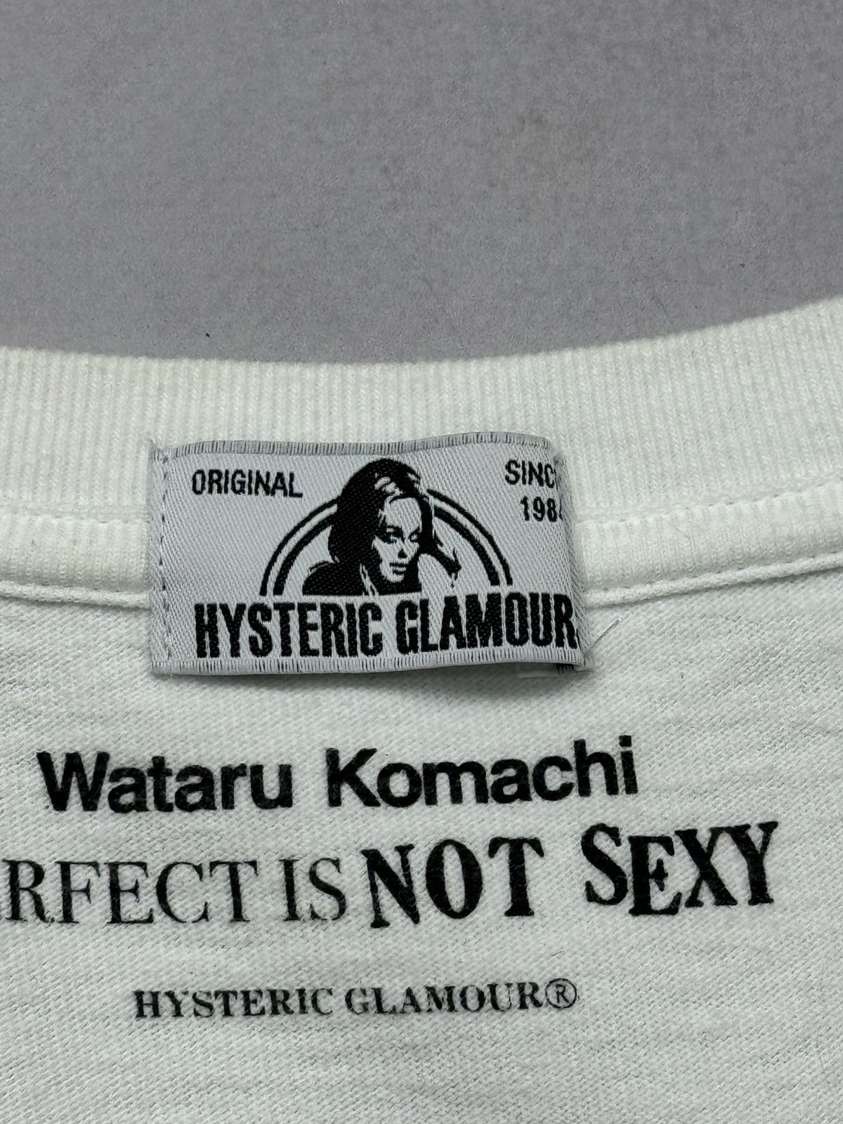 Hysteric Glamour Hysteric Glamour x Wataru Komachi Tee(White/M-L) Size US M / EU 48-50 / 2 - 6 Thumbnail