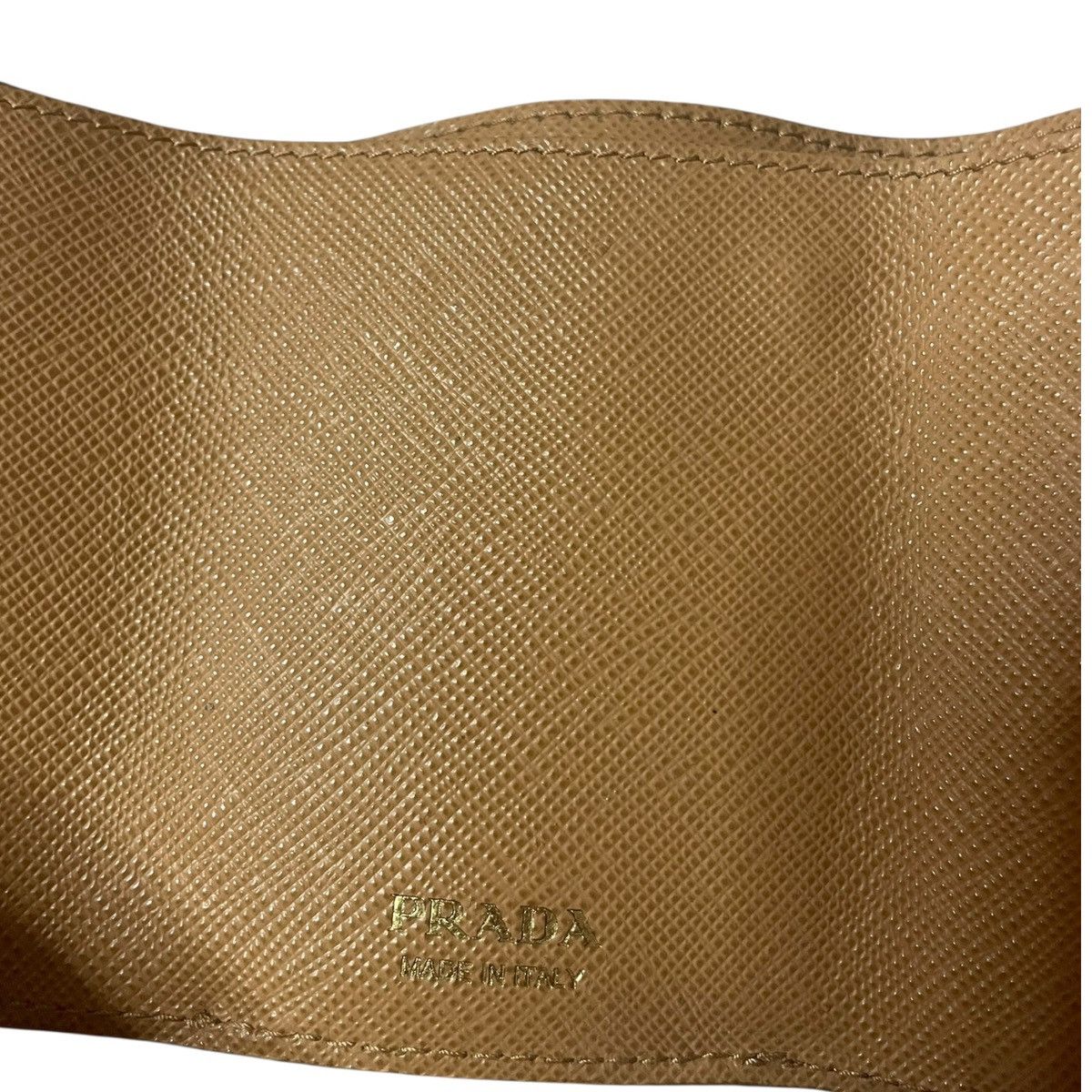 Prada Wallett Prada Saffiano leather brown Size ONE SIZE - 4 Thumbnail