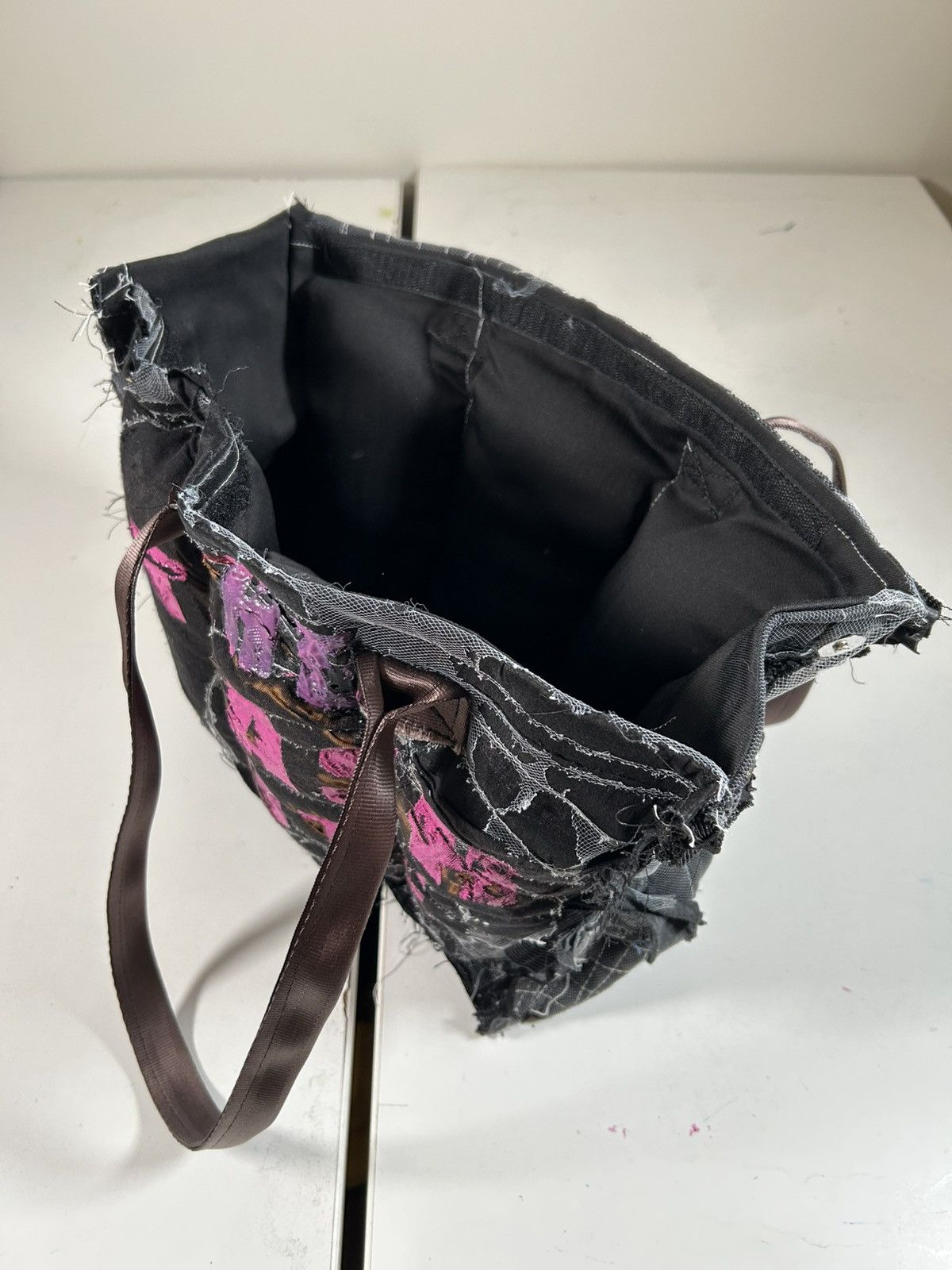 Handmade The Trash Tote by NOMIJOON Size ONE SIZE - 5 Thumbnail