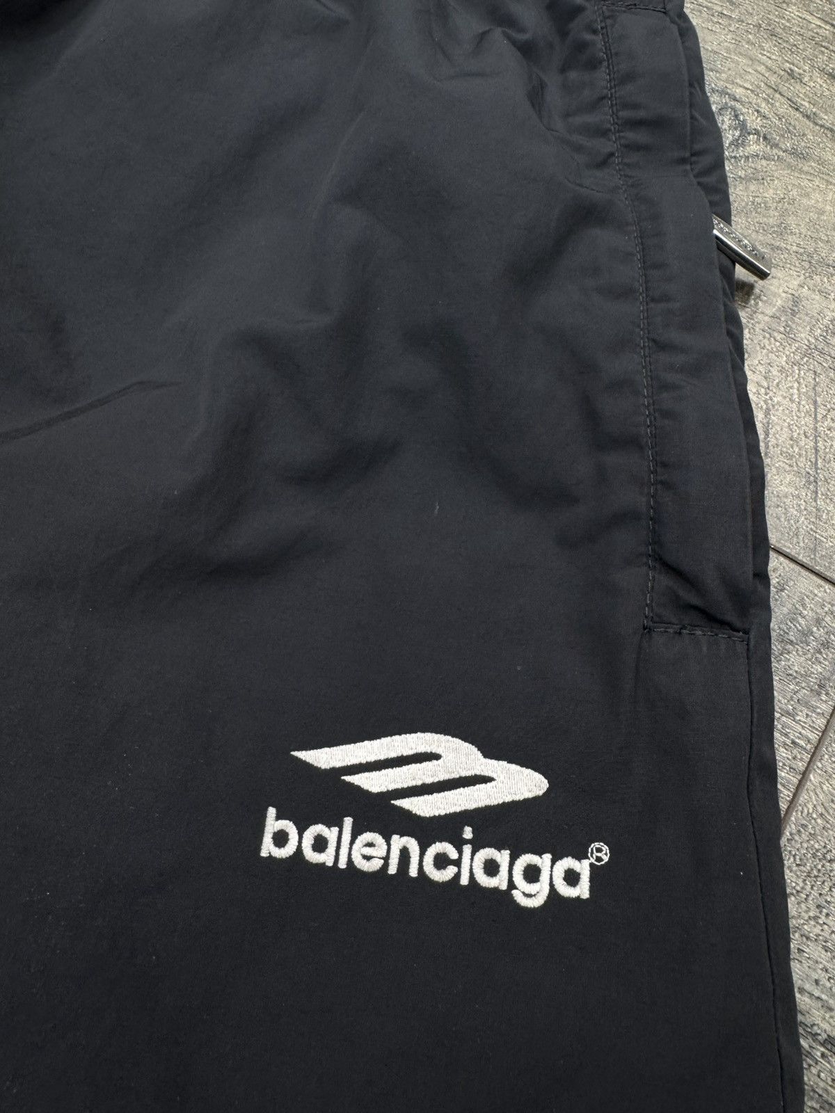Balenciaga 3B SPORTS ICON TRACK PANTS (L) Size US 34 / EU 50 - 2 Thumbnail