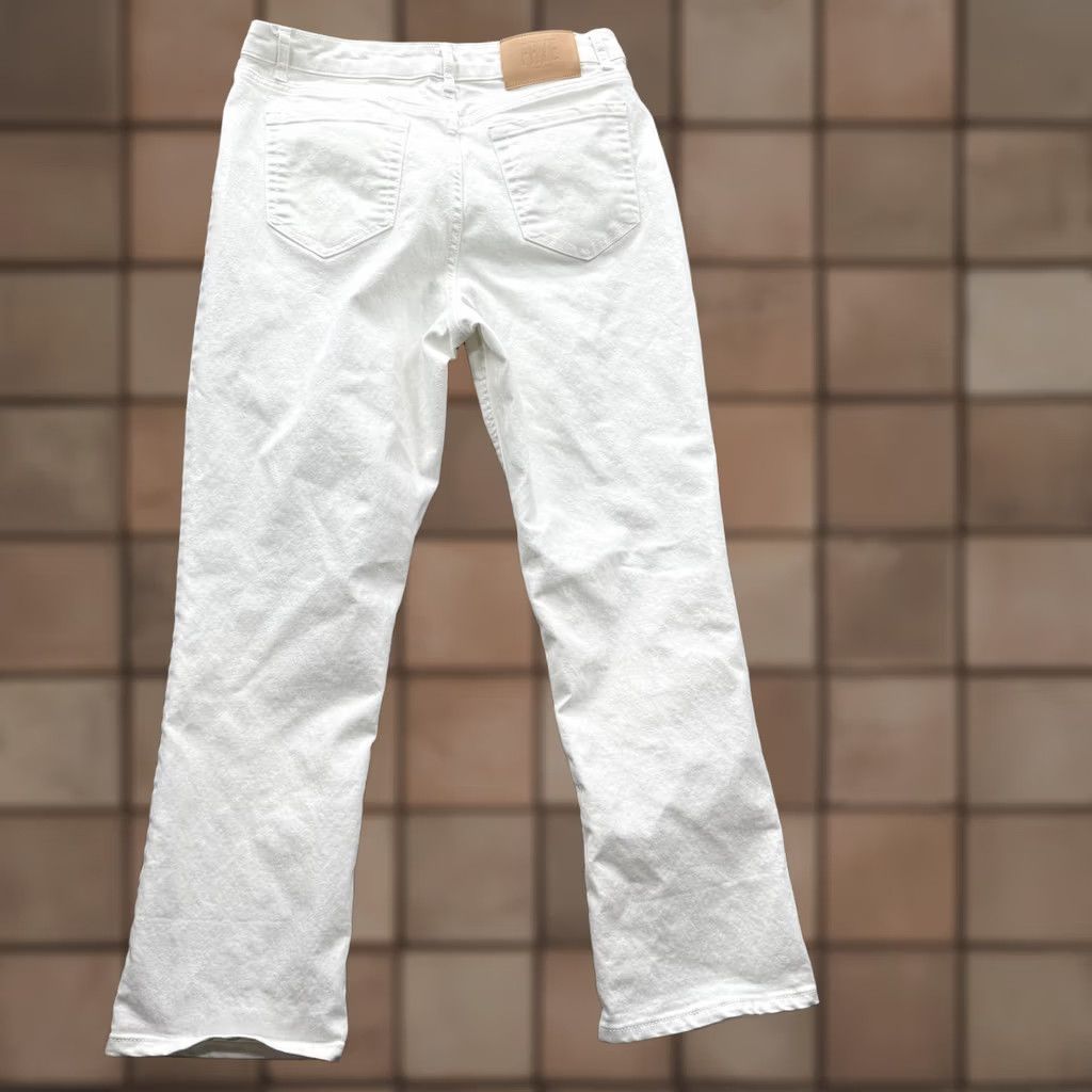 Frye Frye Jeans White High Rise Straight Stretch Denim 8/29 Womens Straight Leg 5-Pocket Casual Pants Size 30" / US 8 / IT 44 - 1 Thumbnail
