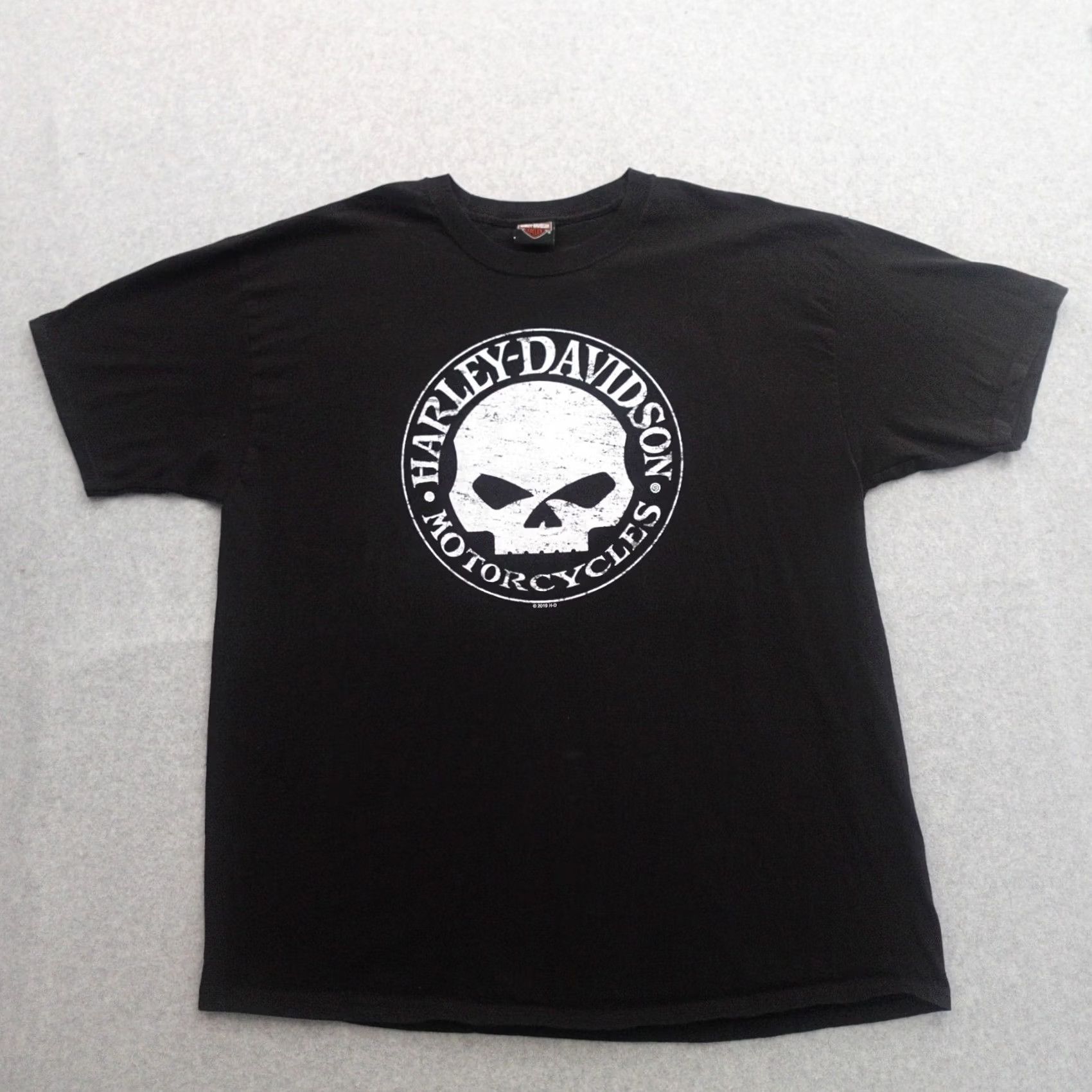 Harley Davidson Harley-Davidson T-Shirt Harley-Davidson Shirt 2XL Black Mens Short Sleeve Vintage Rocker Canoga Park Tshirt Size US XXL / EU 58 / 5 - 2 Thumbnail