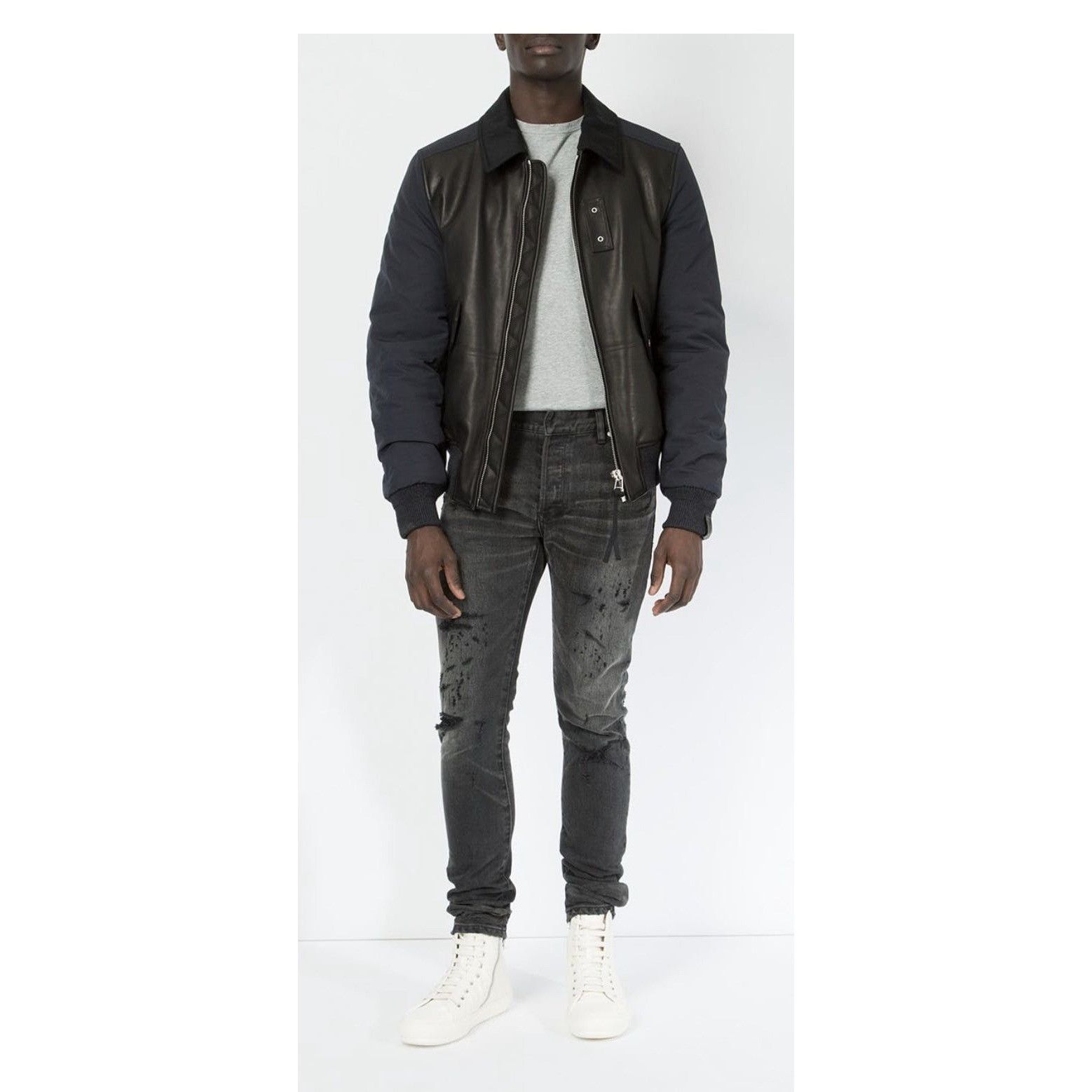 Balmain Balmain Distressed Skinny Jeans Size US 32 / EU 48 - 2 Thumbnail