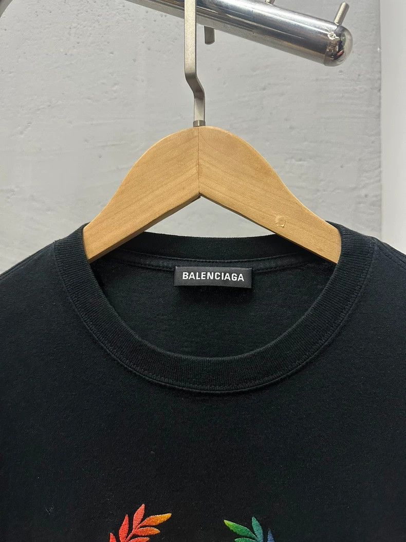 Balenciaga Balenciaga Rainbow wheat ear black Size US L / EU 52-54 / 3 - 3 Thumbnail