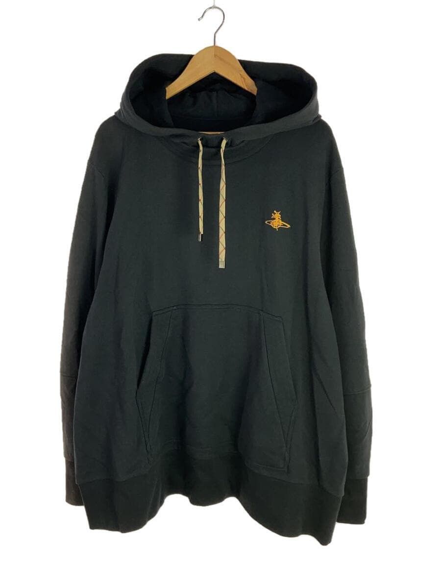 Image of Vivienne Westwood Orb Hoodie in Black, Men's (Size XL)