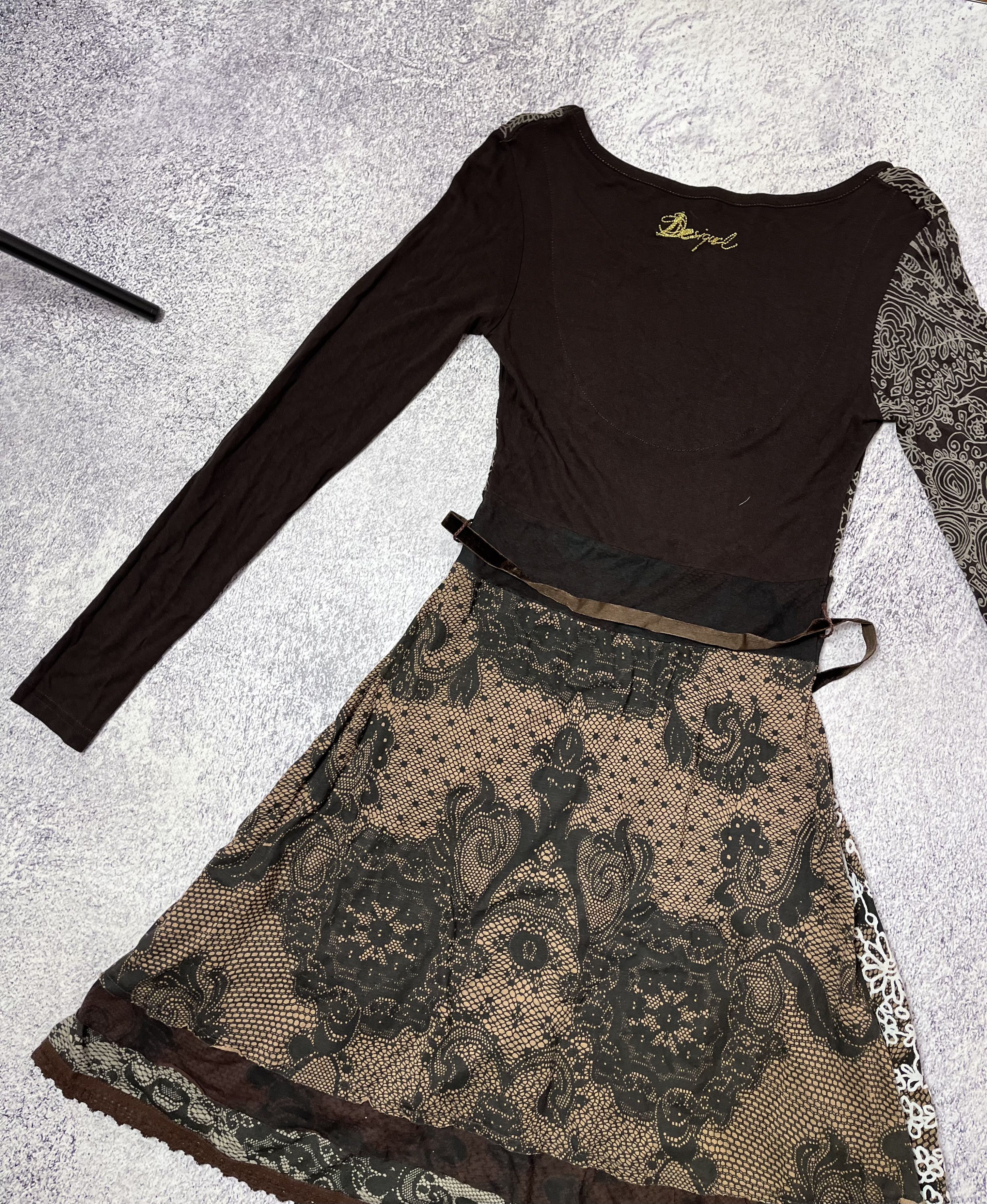 Designer × Japanese Brand Women dress Designer size M glowers Y2K Size M / US 6-8 / IT 42-44 - 12 Thumbnail