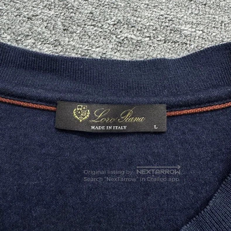 Loro Piana Loro Piana Cashmere Silk Short Sleeve Top. Size US L / EU 52-54 / 3 - 5 Thumbnail