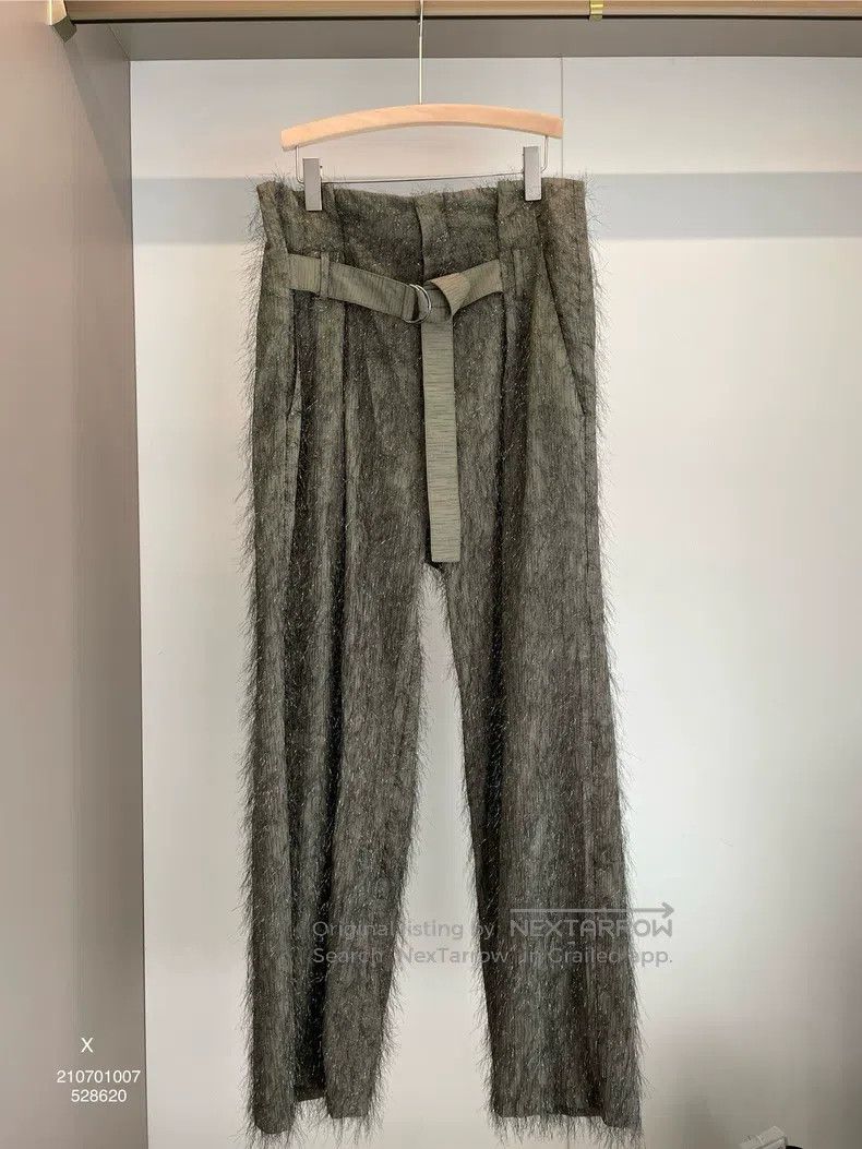 Brunello Cucinelli Brunello Cucinelli Military Green Gold Metallic Cotton Tro Size 27" / US 4 / IT 40 - 1 Thumbnail