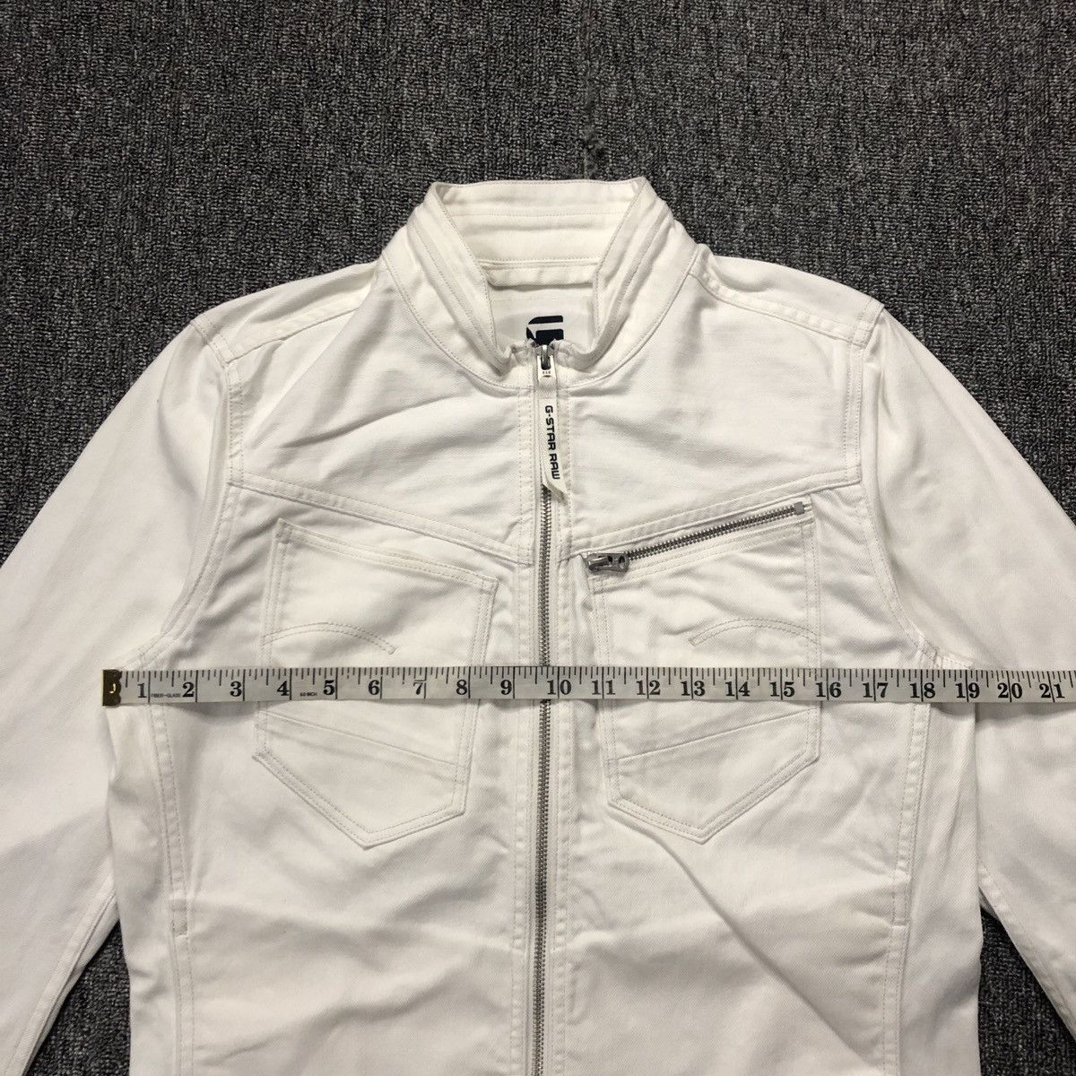 G-Star G Star Raw Denim Zipper Jacket Size US S / EU 44-46 / 1 - 19 Thumbnail