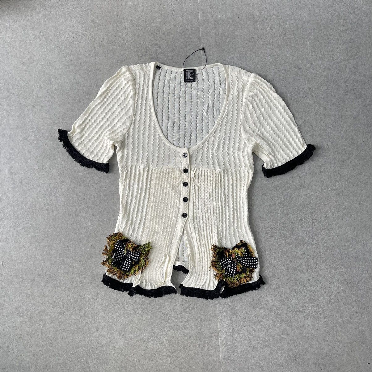 Tricot Comme des Garcons Italy Designer Tricot Chic Mongtoghi Top Size XS / US 0-2 / IT 36-38 - 2 Thumbnail