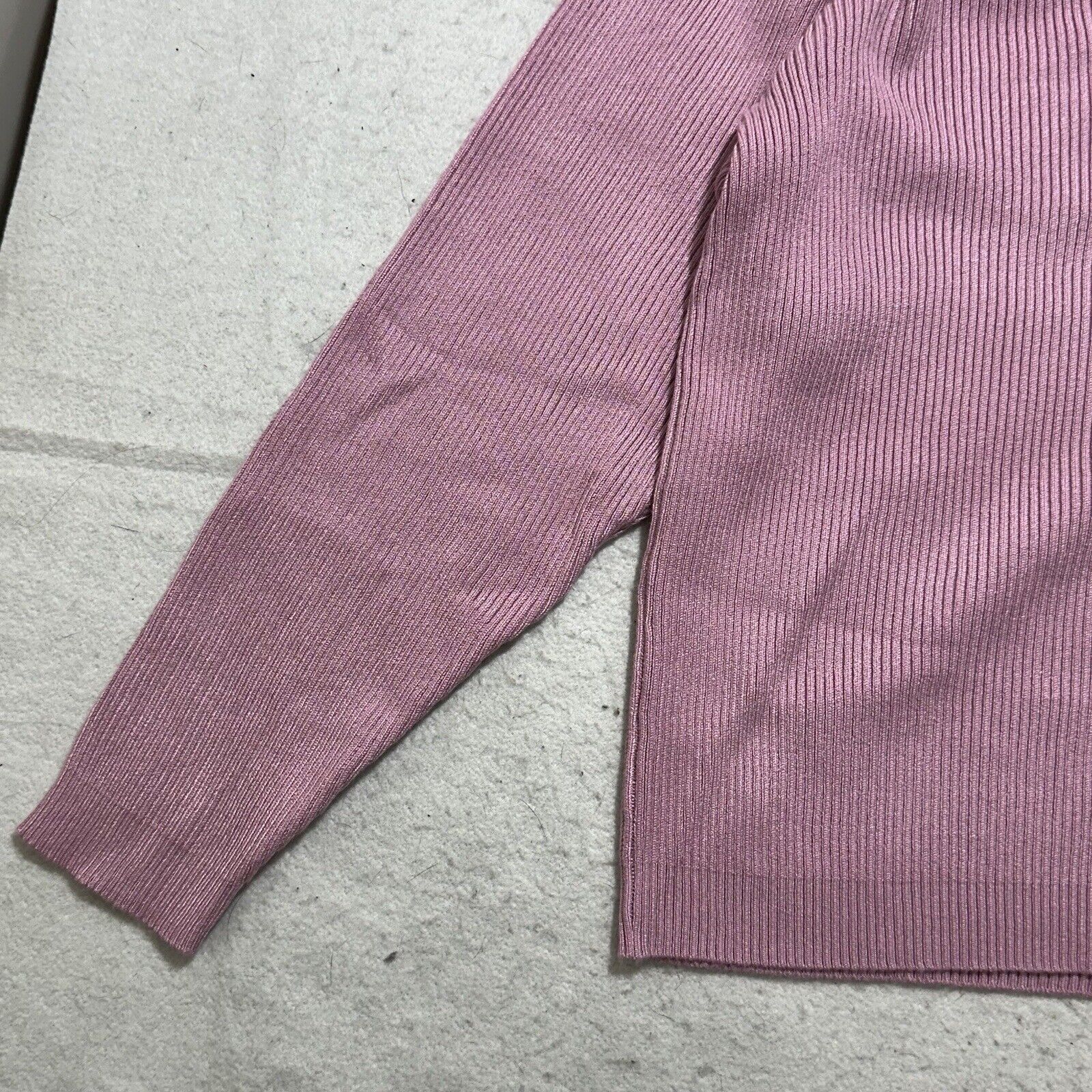 Other Ophelia Roe 2X Scoop Neck Ribbed Stretch Pullover Sweater Size XXL / US 16-18 / IT 52-54 - 6 Thumbnail