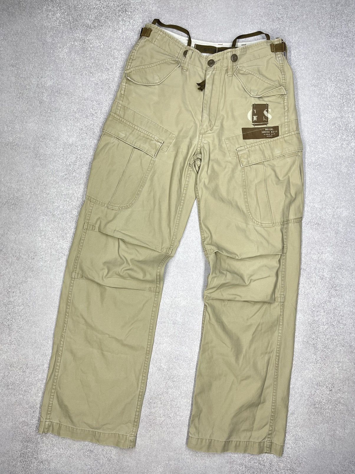 G-Star Vintage G-Star Raw Art Battle Cargo Pants Y2K Size US 30 / EU 46 - 5 Thumbnail