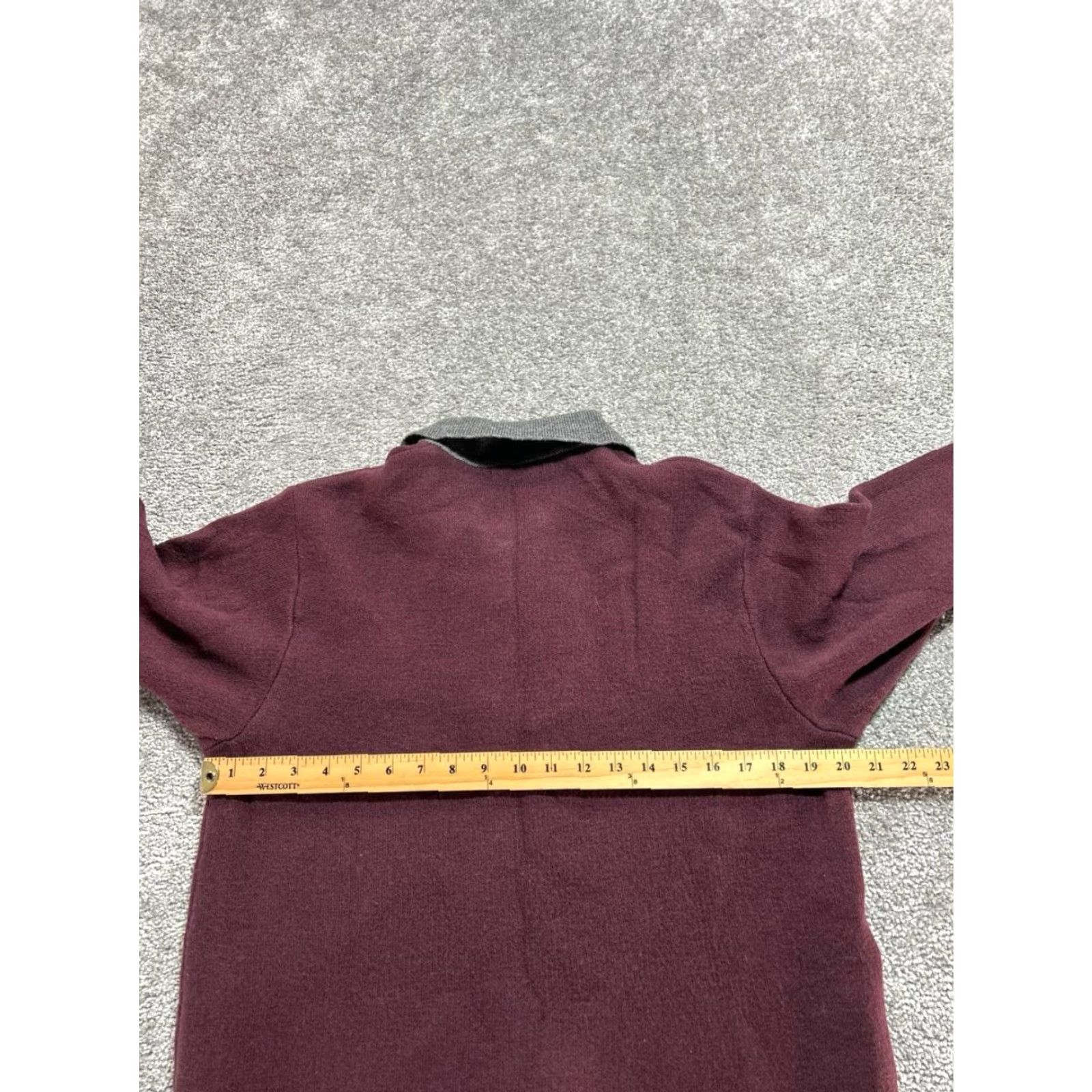 Zara Zara Sweater Womens Medium Red Tight Knit Ribbed Side Slit Warm Casual Wear Size M / US 6-8 / IT 42-44 - 6 Thumbnail