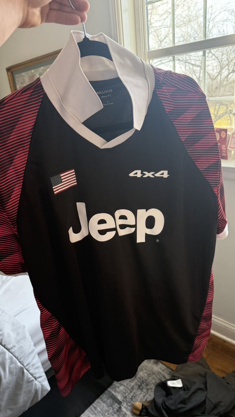 Abercrombie & Fitch Team usa soccer jersey Size US L / EU 52-54 / 3 - 1 Thumbnail