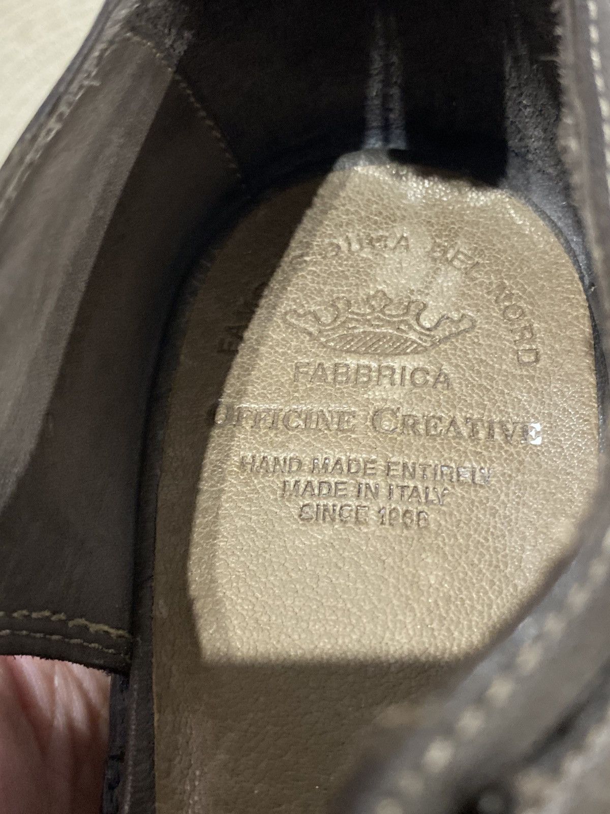 Officine Creative Officine Creative Avantgarde Brown Leather Shoes Size: 36 Size US 6 / IT 36 - 7 Thumbnail