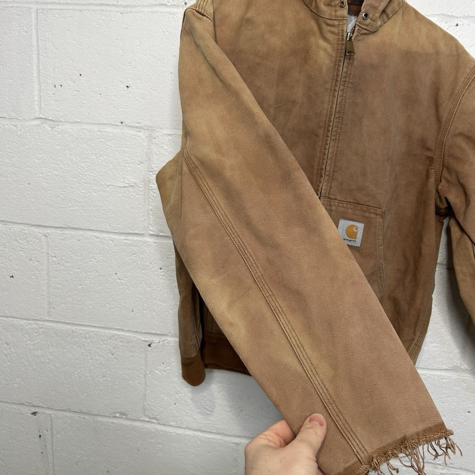 Carhartt Vintage Carhartt Plaid-Lined Hooded Active Jacket “Brown” Size US S / EU 44-46 / 1 - 9 Thumbnail