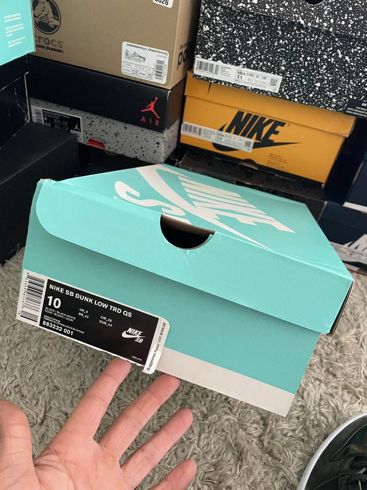 Nike SB Nike SB Dunk Low TRD QS Galaxy Size US 10 / EU 43 - 9 Thumbnail