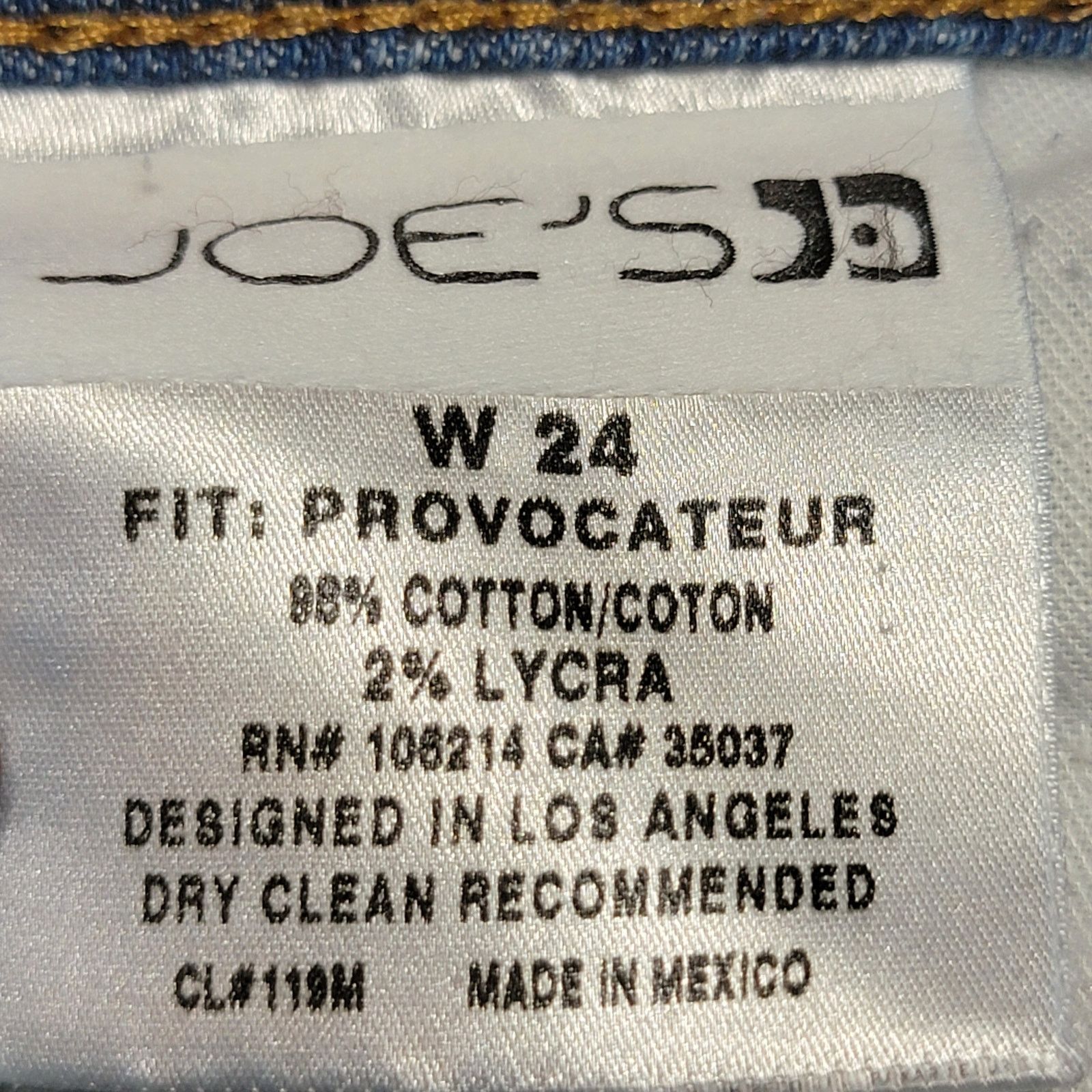Joe's Joe's Provocateur Denim Jeans - Size W24 Size 27" / US 4 / IT 40 - 7 Thumbnail