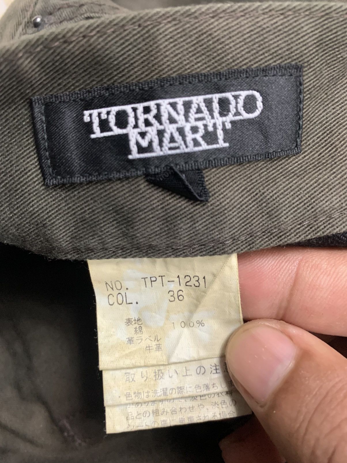Tornado Mart Tornado Mart Olive Washed Bootcut Flare Pants Size US 30 / EU 46 - 9 Thumbnail