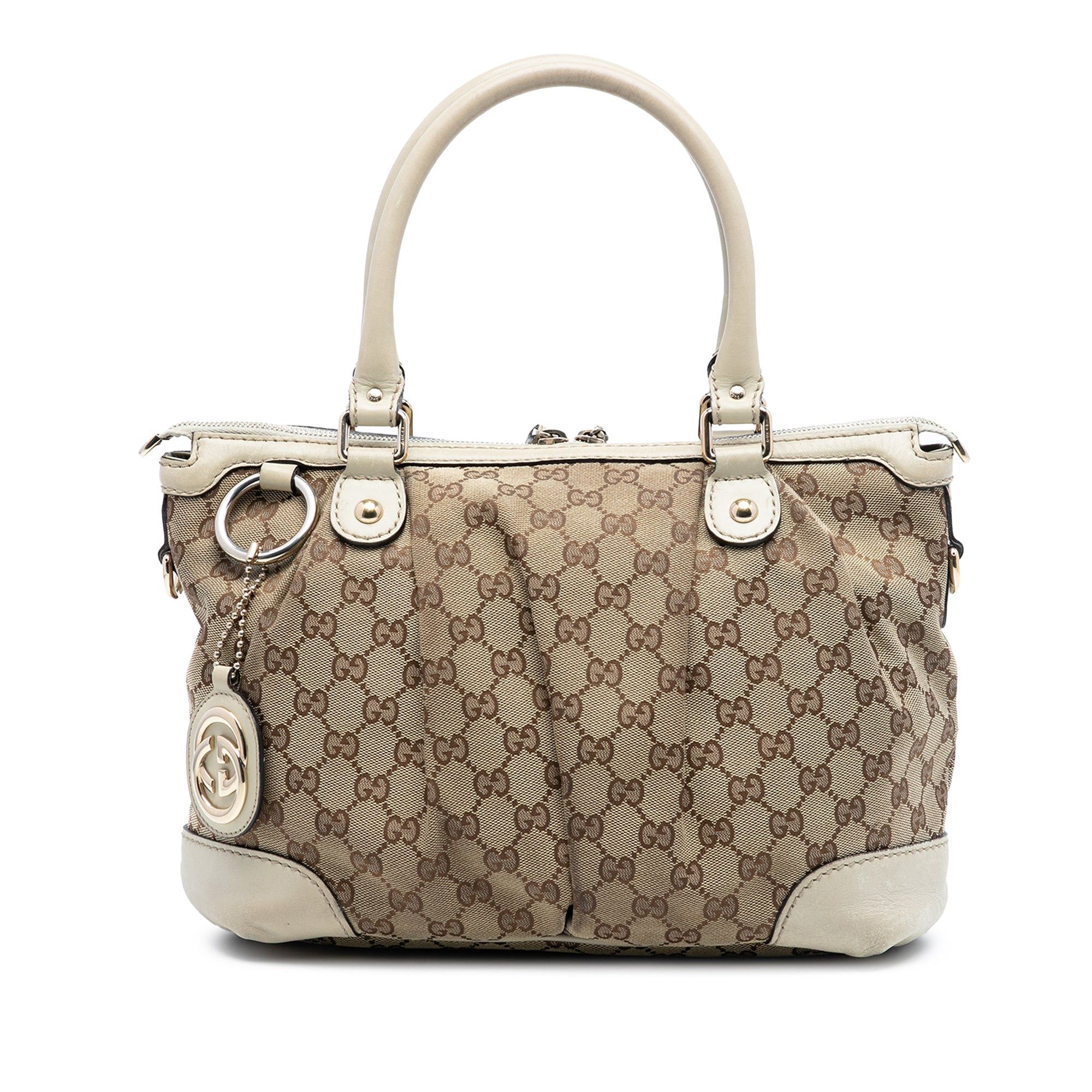 Gucci GG Canvas Sukey Satchel Size ONE SIZE - 1 Thumbnail