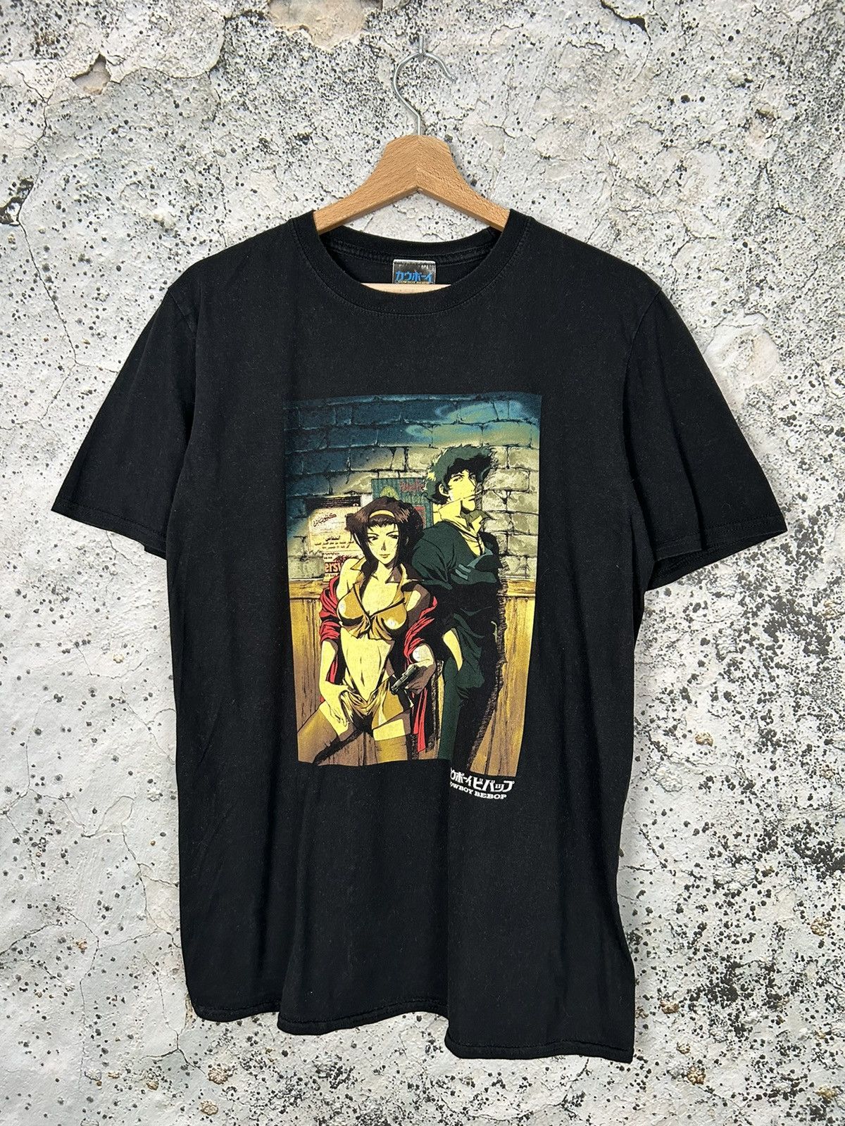 Anime Cowboy Bebop Anime Graphic Tee Japanese Movie Manga Size US M / EU 48-50 / 2 - 1 Thumbnail