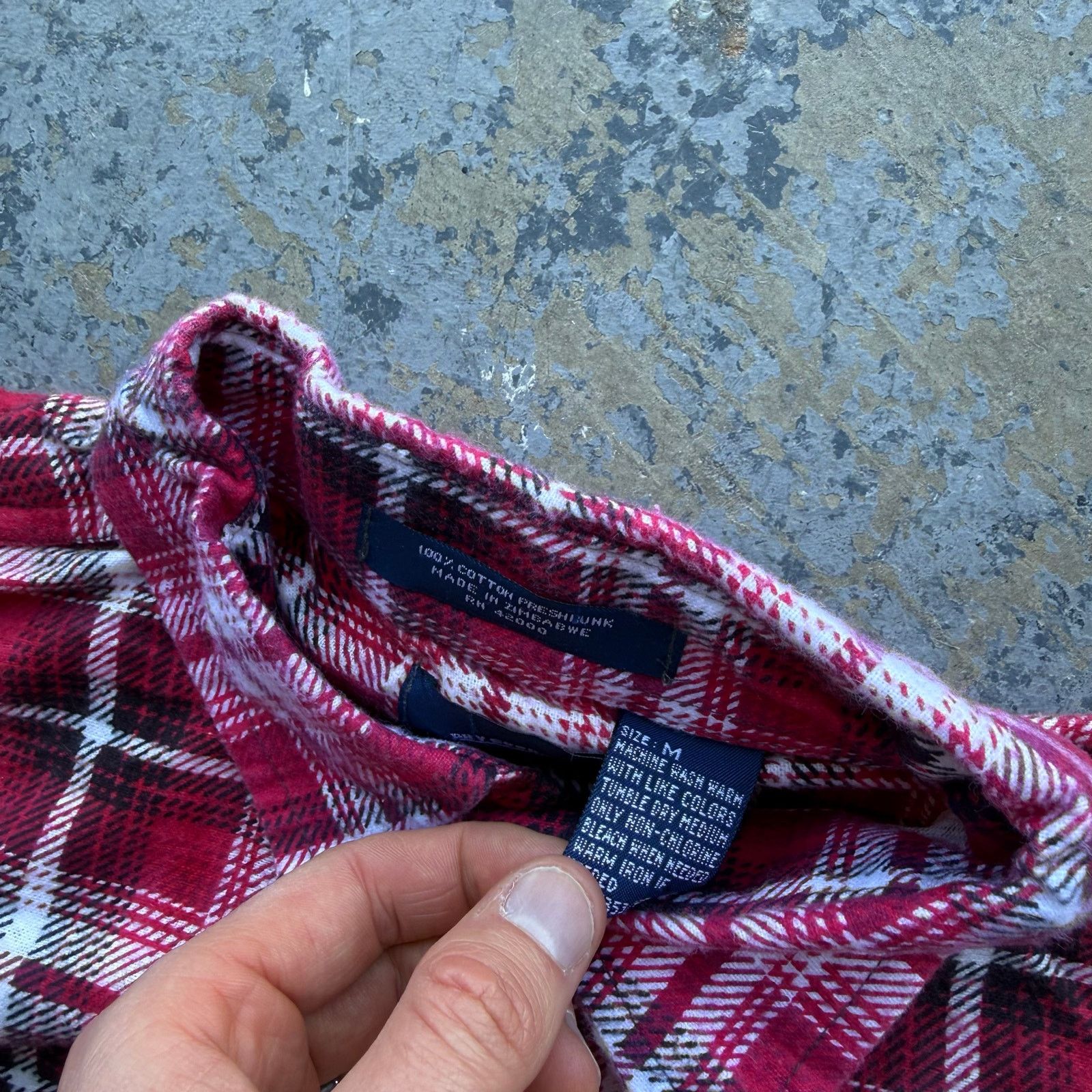 Vintage Vintage Saugatuck Plaid Cotton Flannel Sz M Size US M / EU 48-50 / 2 - 4 Thumbnail