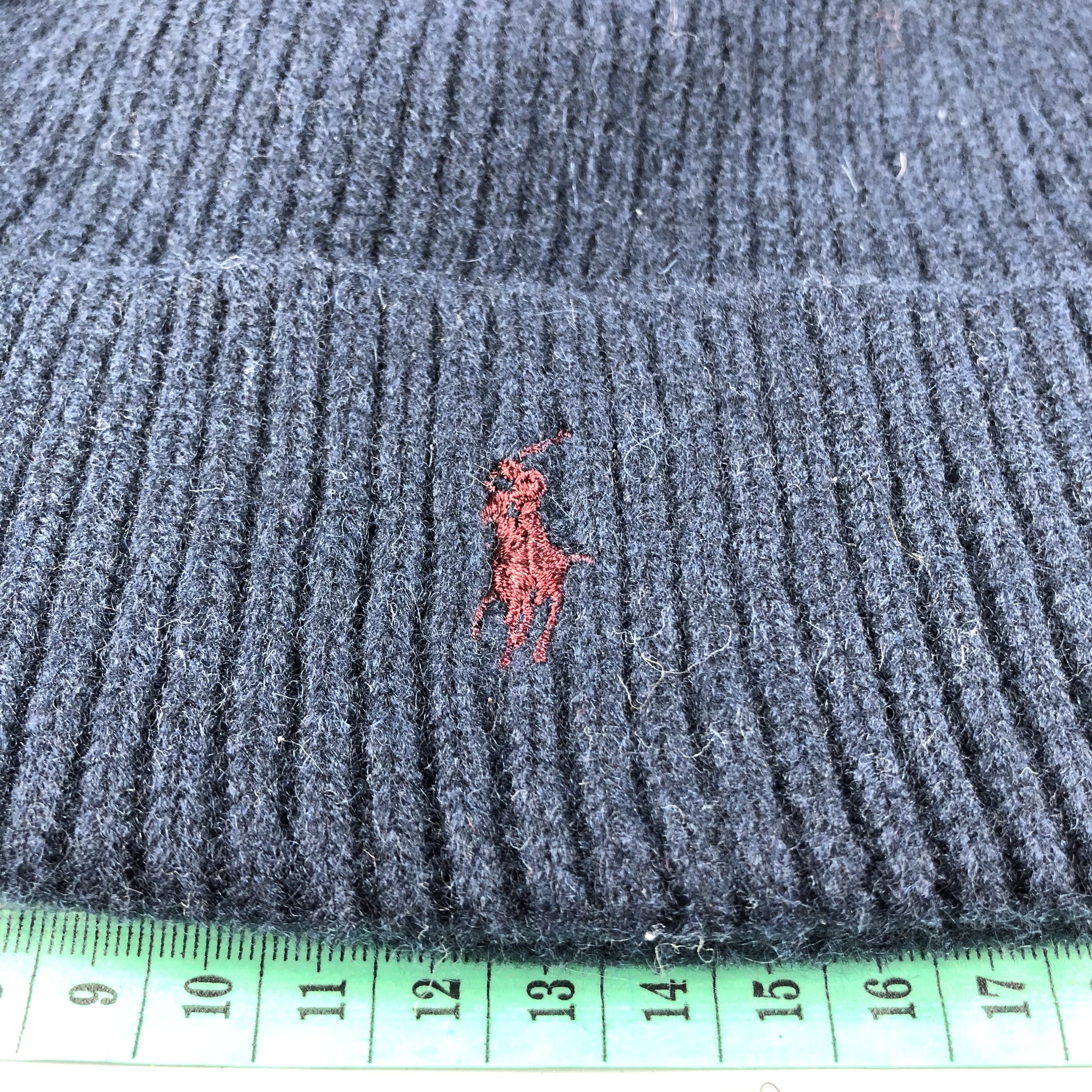 Polo Ralph Lauren Polo Ralph Lauren Wool Fisherman Beanie Snowcap B765 Size ONE SIZE - 4 Thumbnail