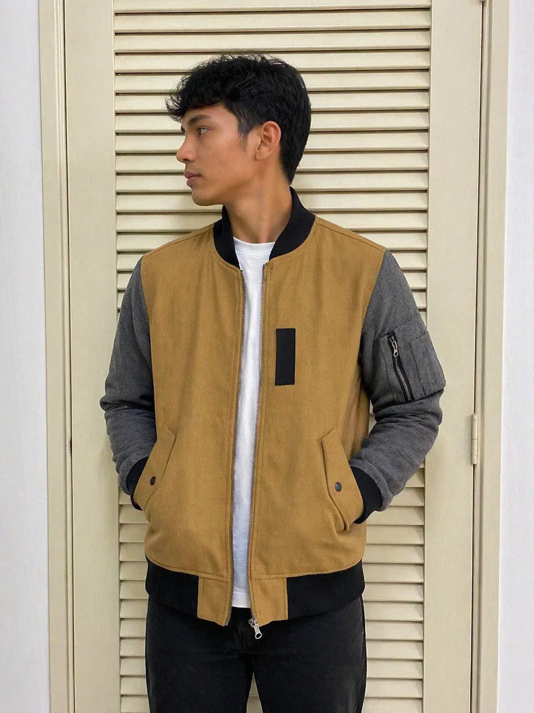 Tete Homme SS18 Tete Homme Wool Blend Varsity Jacket Size US M / EU 48-50 / 2 - 1 Thumbnail