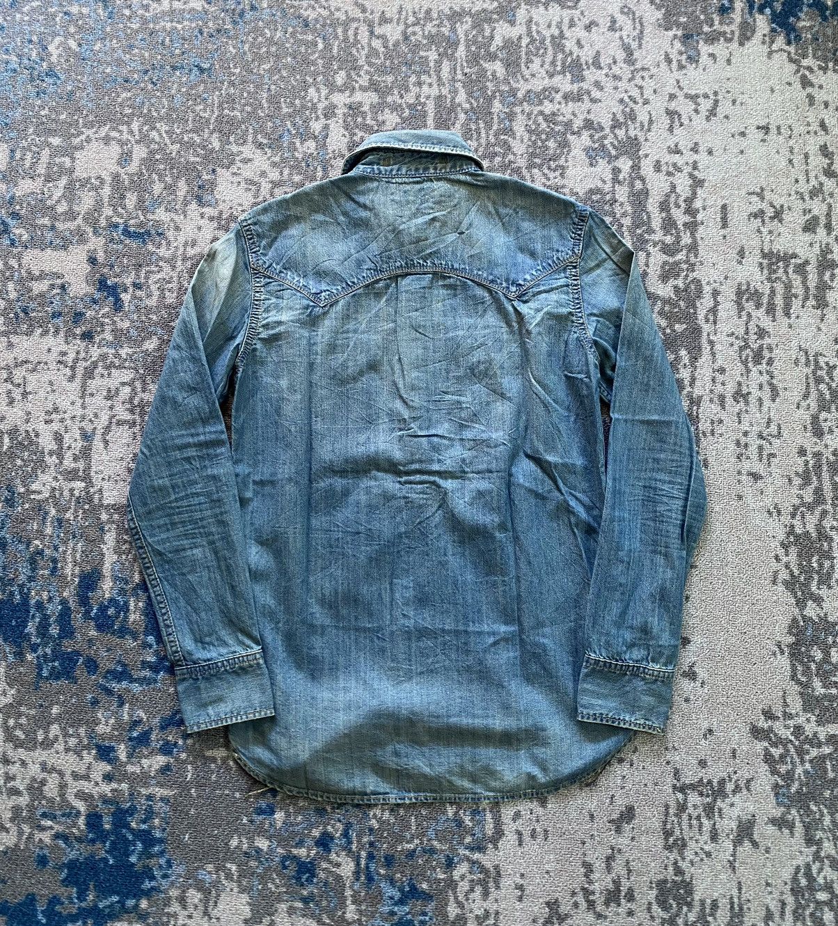 Beauty Beast × If Six Was Nine × Japanese Brand Japanes GOA Denim Shirt Size US S / EU 44-46 / 1 - 2 Thumbnail