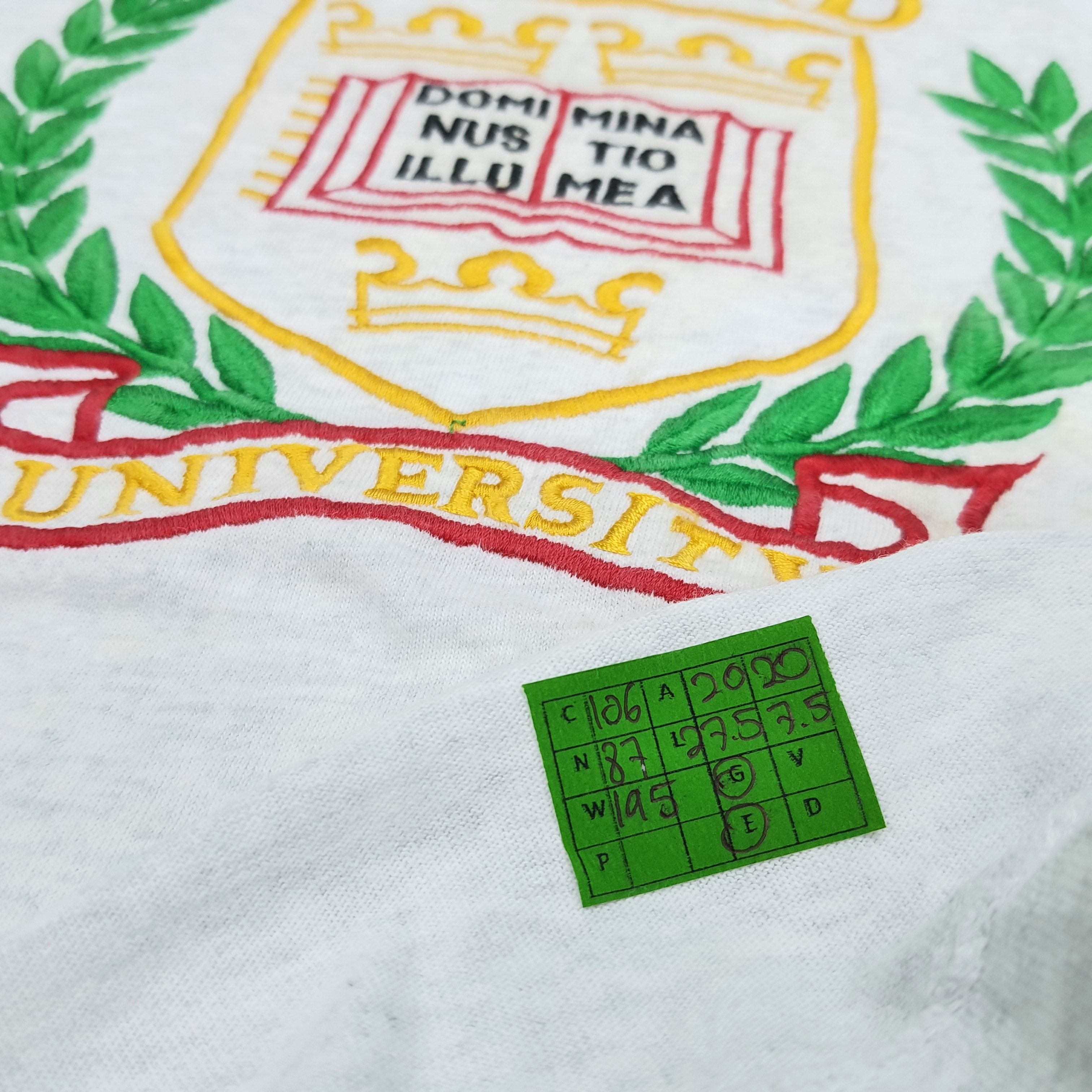 Vintage Vintage Oxford University College T-shirt Size US M / EU 48-50 / 2 - 8 Thumbnail