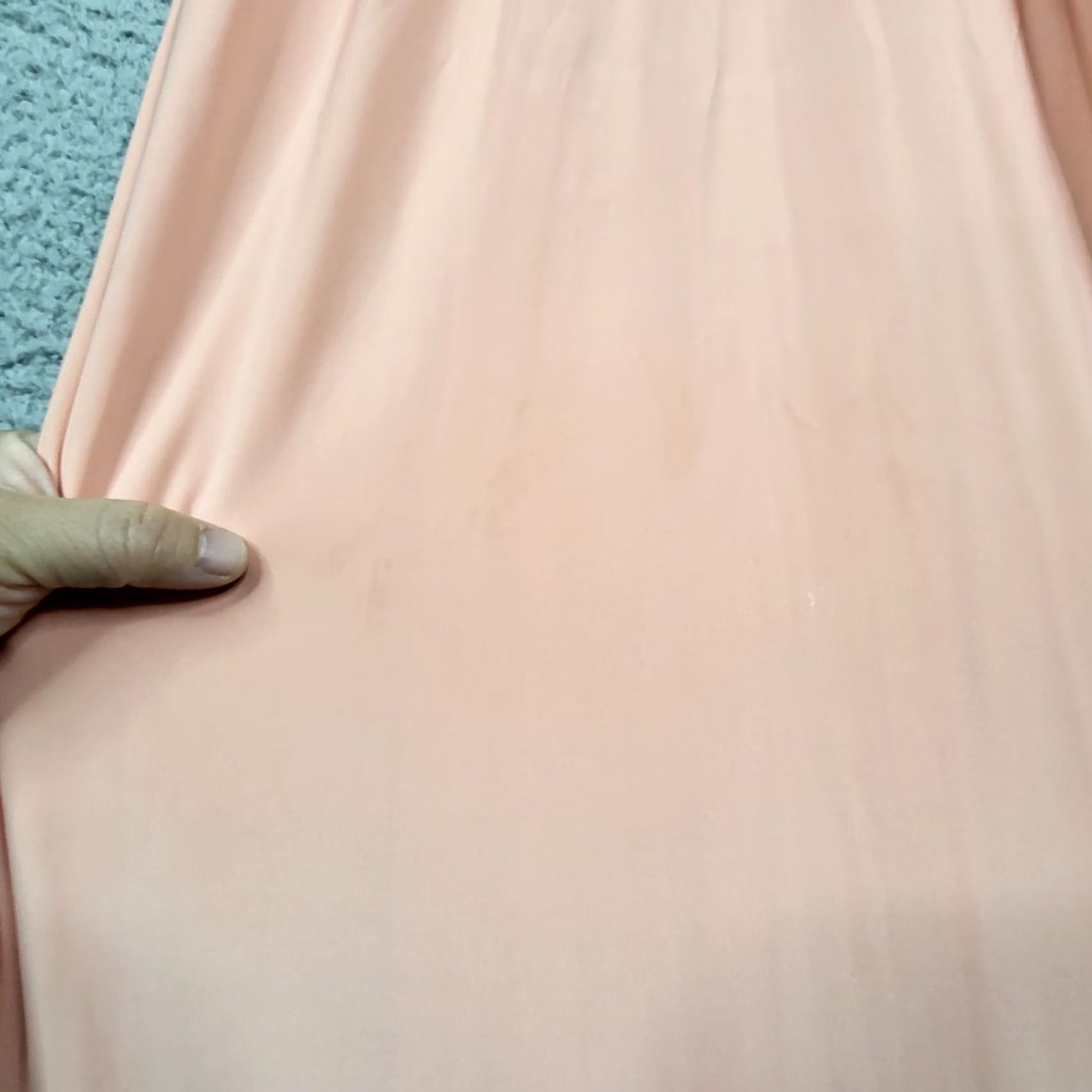 MISA Los Angeles MISA Los Angeles Women's Blush Pink Party Cocktail Dress XS Midi A-Line V-Neck Sleeveless Flaws Pattern: Solid Color: Pink Brand: Misa Los Angeles Size XS / US 0-2 / IT 36-38 - 7 Thumbnail