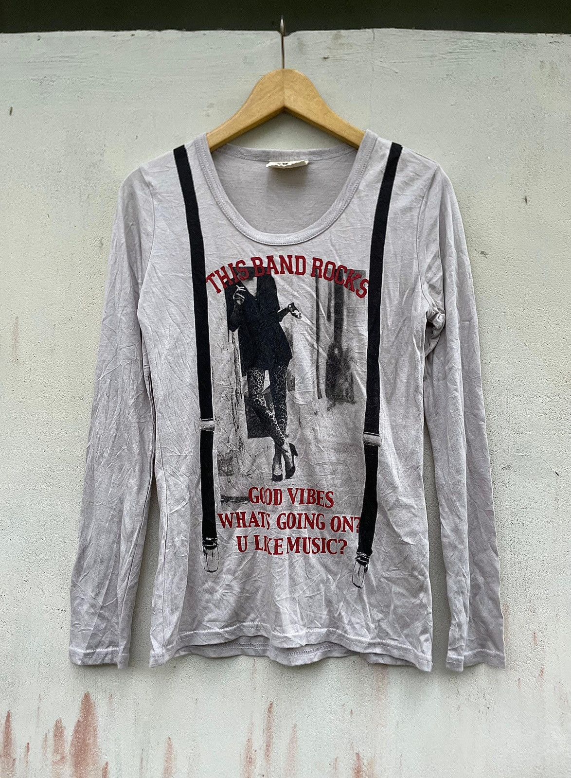 Japanese Brand Japanese Jail This Band Rock Size US S / EU 44-46 / 1 - 1 Thumbnail