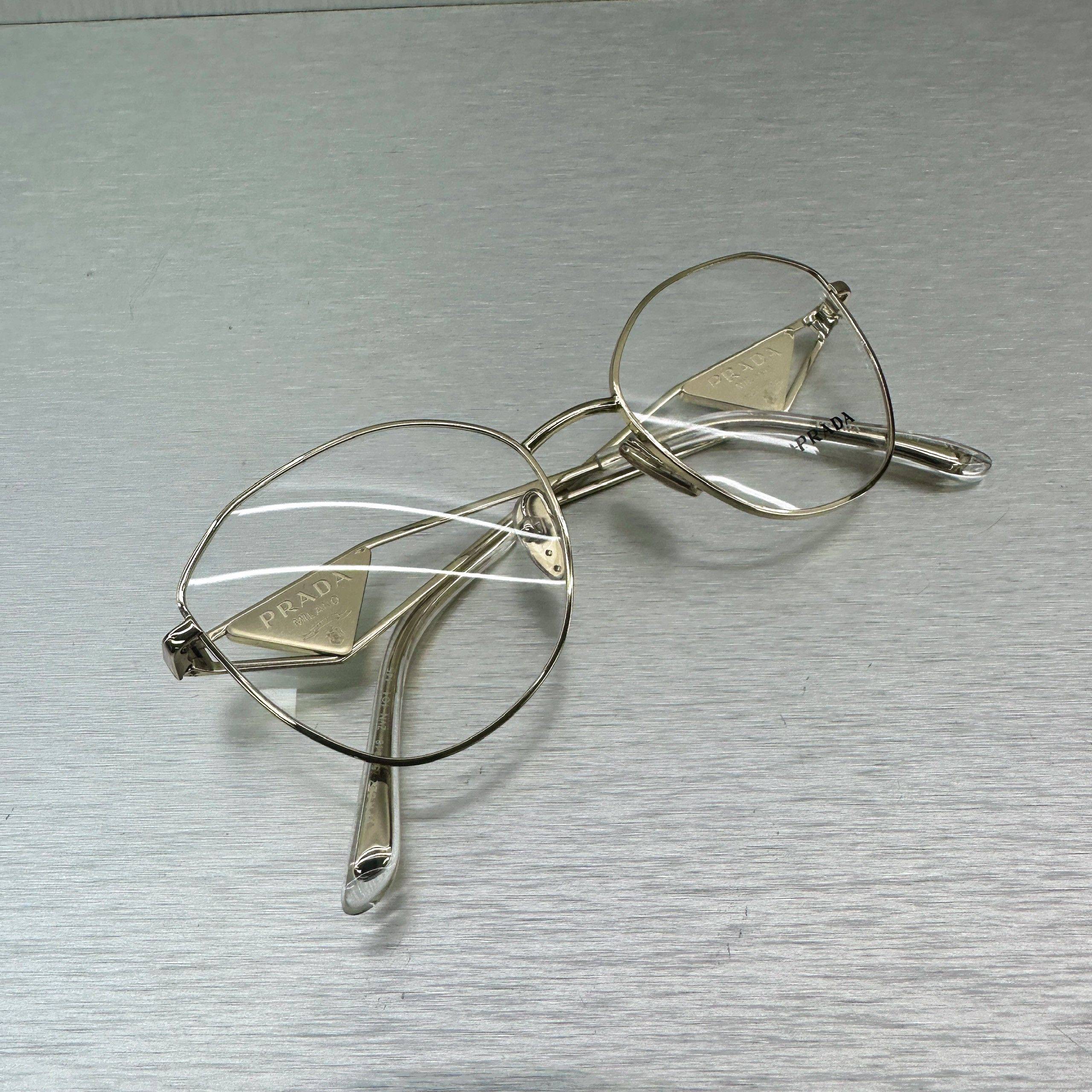 Prada PRADA 0PR 52ZV ZVN1O1 PALE GOLD Size ONE SIZE - 1 Thumbnail