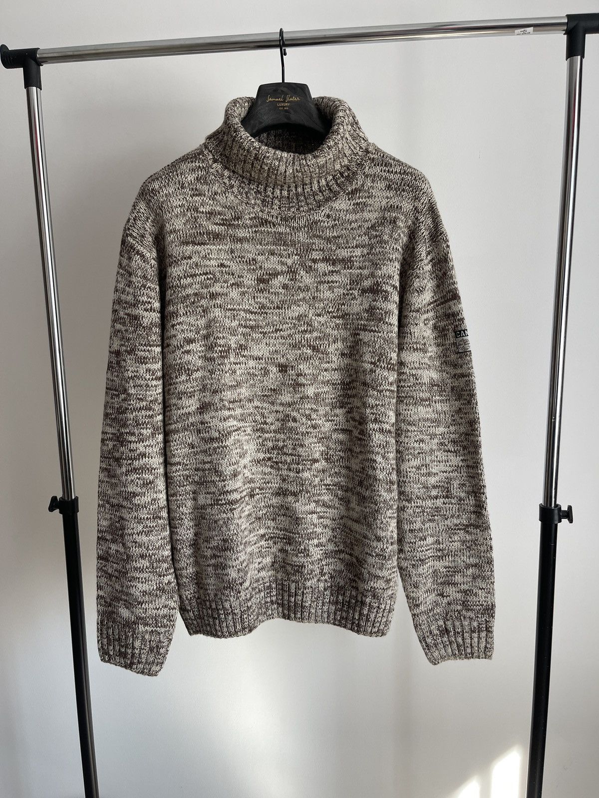 Other 🔥Vintage rare knit atlas for men sweater collar jumper Size US XXL / EU 58 / 5 - 2 Thumbnail