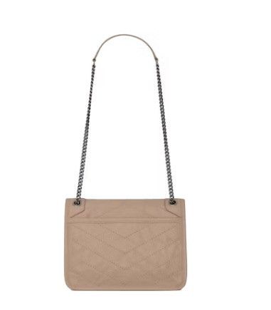 Saint Laurent Paris o1s1wg110924 Size: OS / Niki Baby Leather Bag Light Camel Size ONE SIZE - 2 Thumbnail