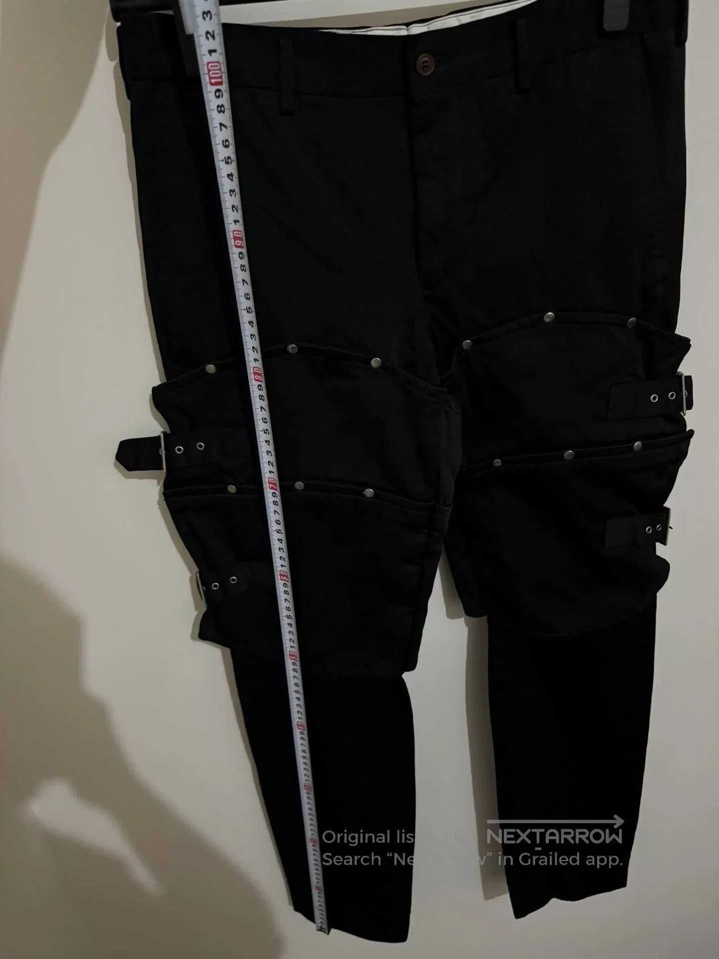 Comme des Garcons Homme Plus comme des garcons homme plus black cargo pants. Size US 32 / EU 48 - 8 Thumbnail