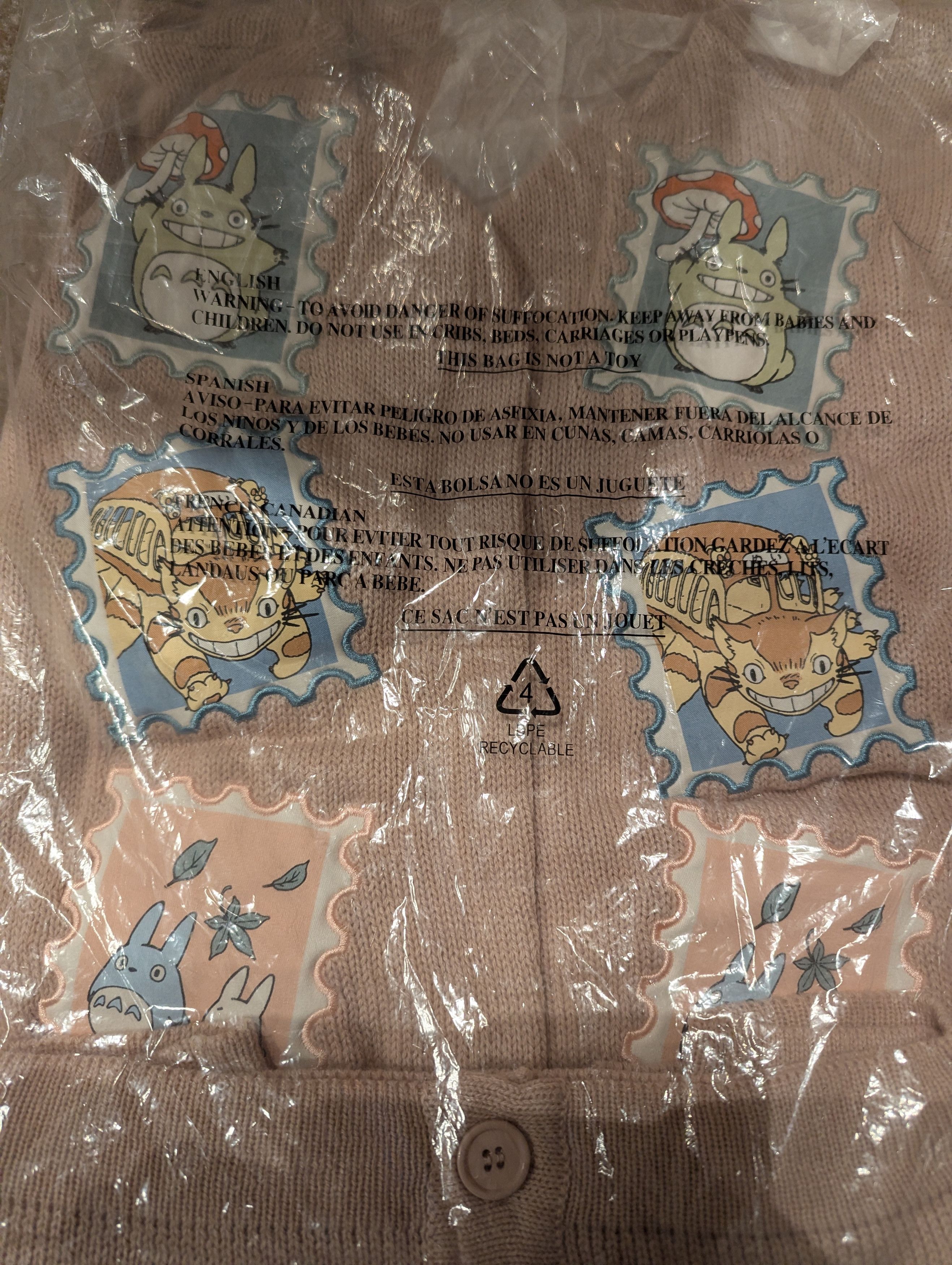 Other HerUniverse My Neighbor Totoro Stamp Cardigan Size M / US 6-8 / IT 42-44 - 6 Thumbnail