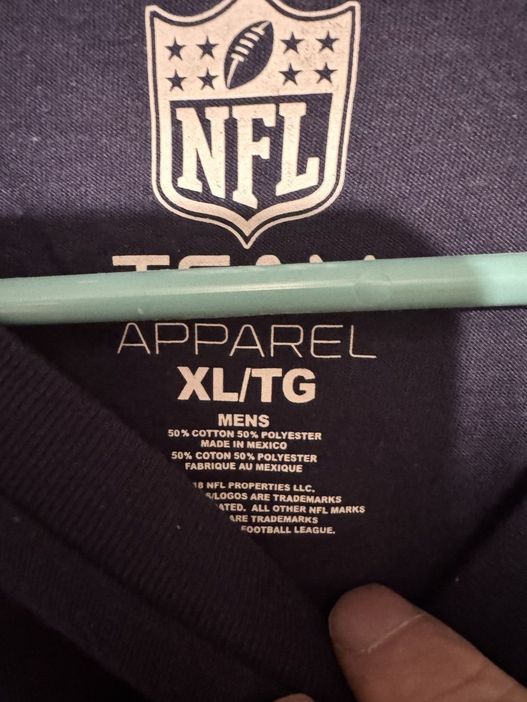 NFL New England Patriots T-Shirt Men XL Blue New With Tags Size US XL / EU 56 / 4 - 3 Thumbnail