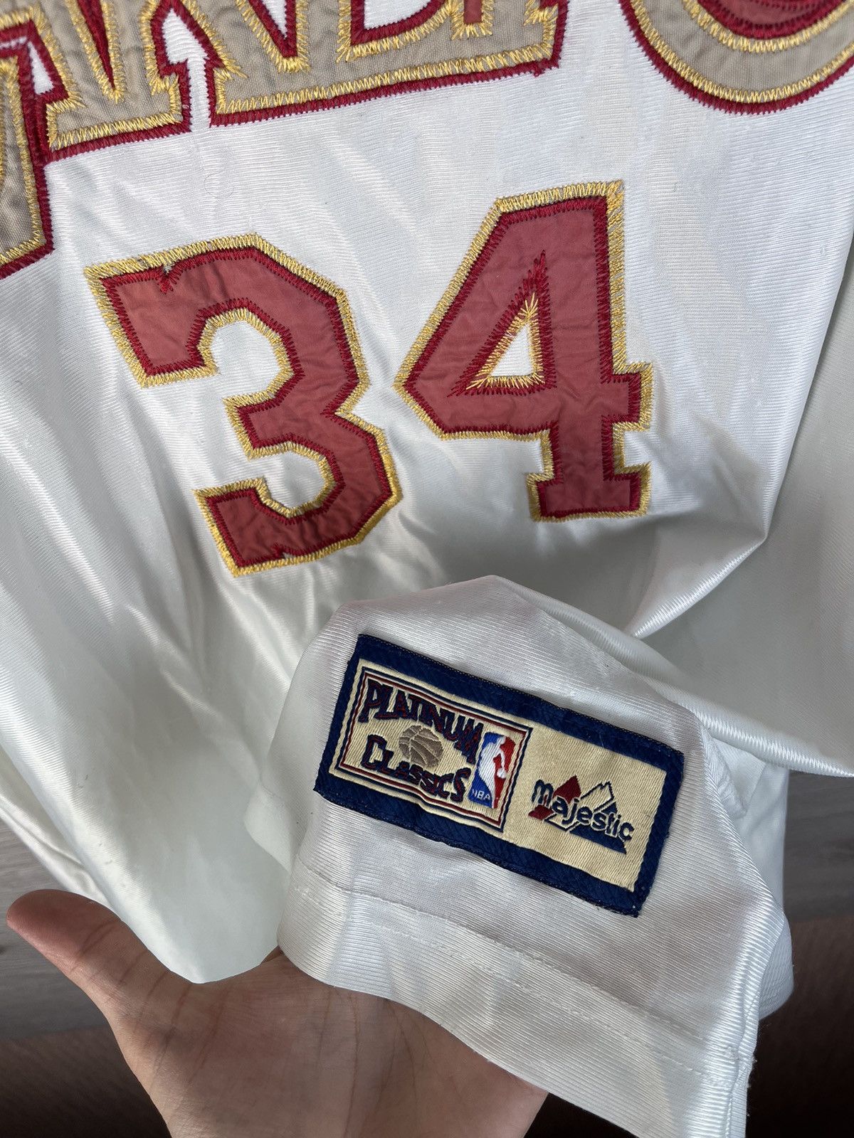 Champion MENS SHIRT NBA LAKERS #34 O’NEAL VINTAGE SIZE XL USA Size US XL / EU 56 / 4 - 7 Thumbnail