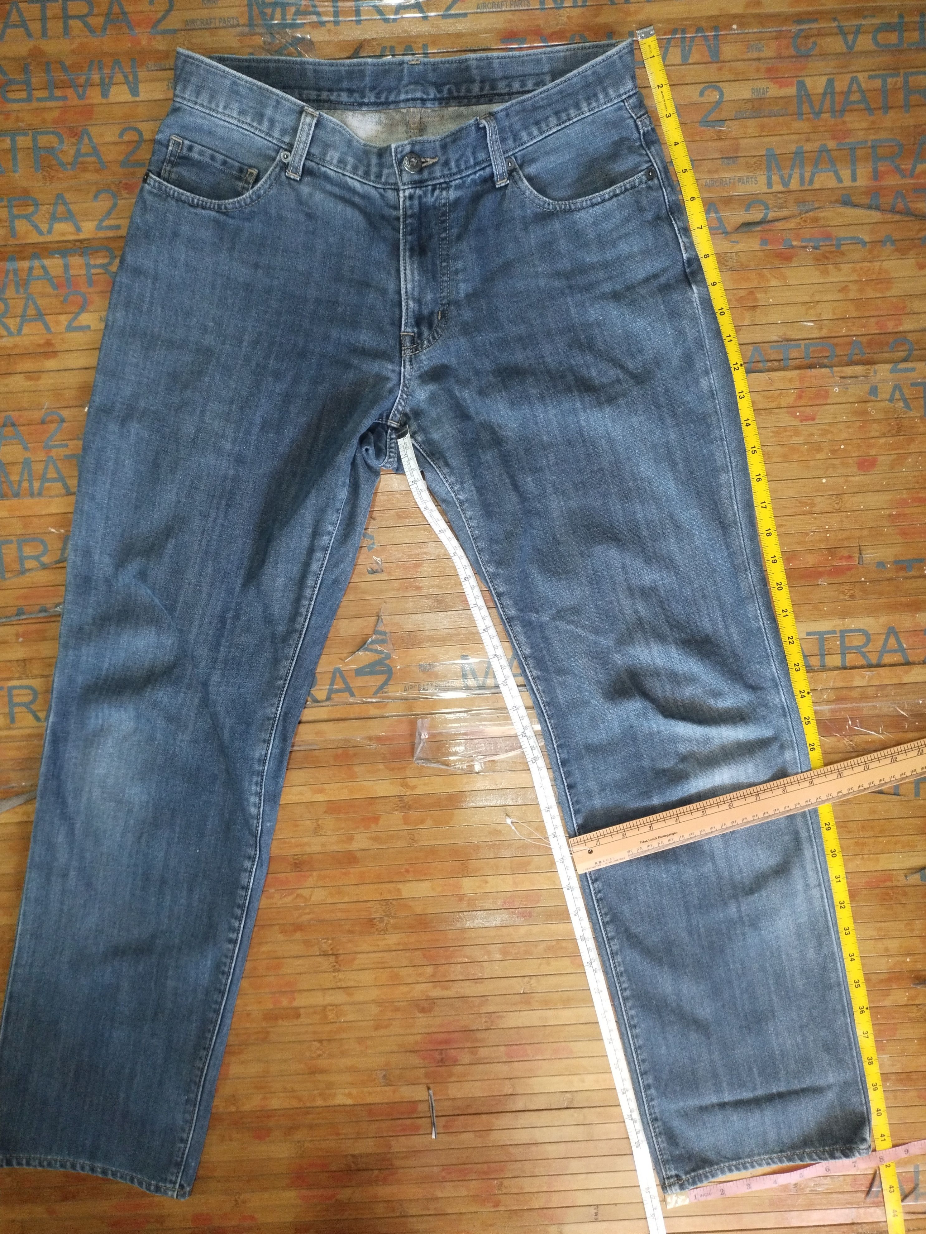 Vintage Jeans Topvelu Sz 85CM / 33" Size US 33 - 4 Thumbnail