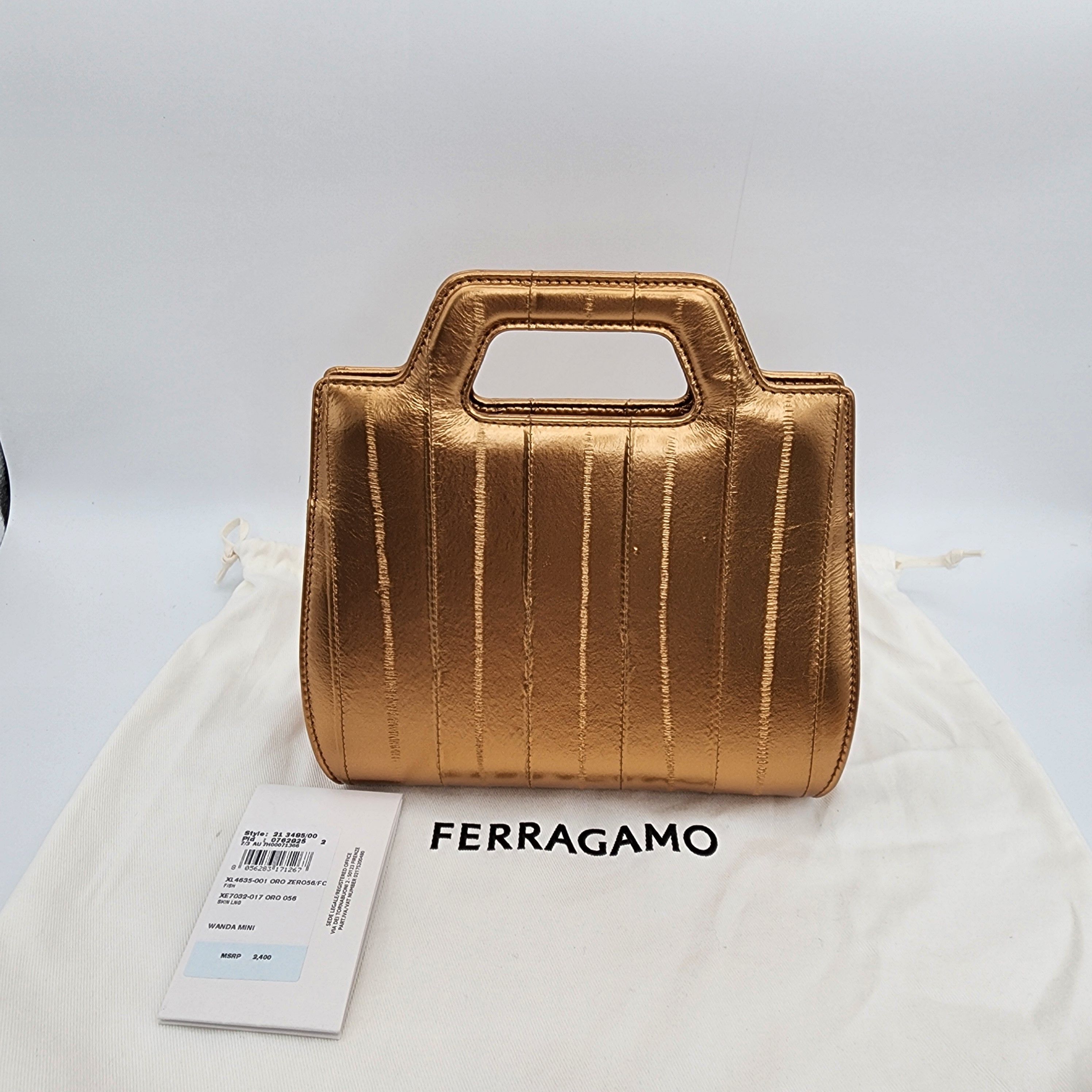 Salvatore Ferragamo Salvatore ferragamo wanda mini Tote bag Size ONE SIZE - 2 Thumbnail