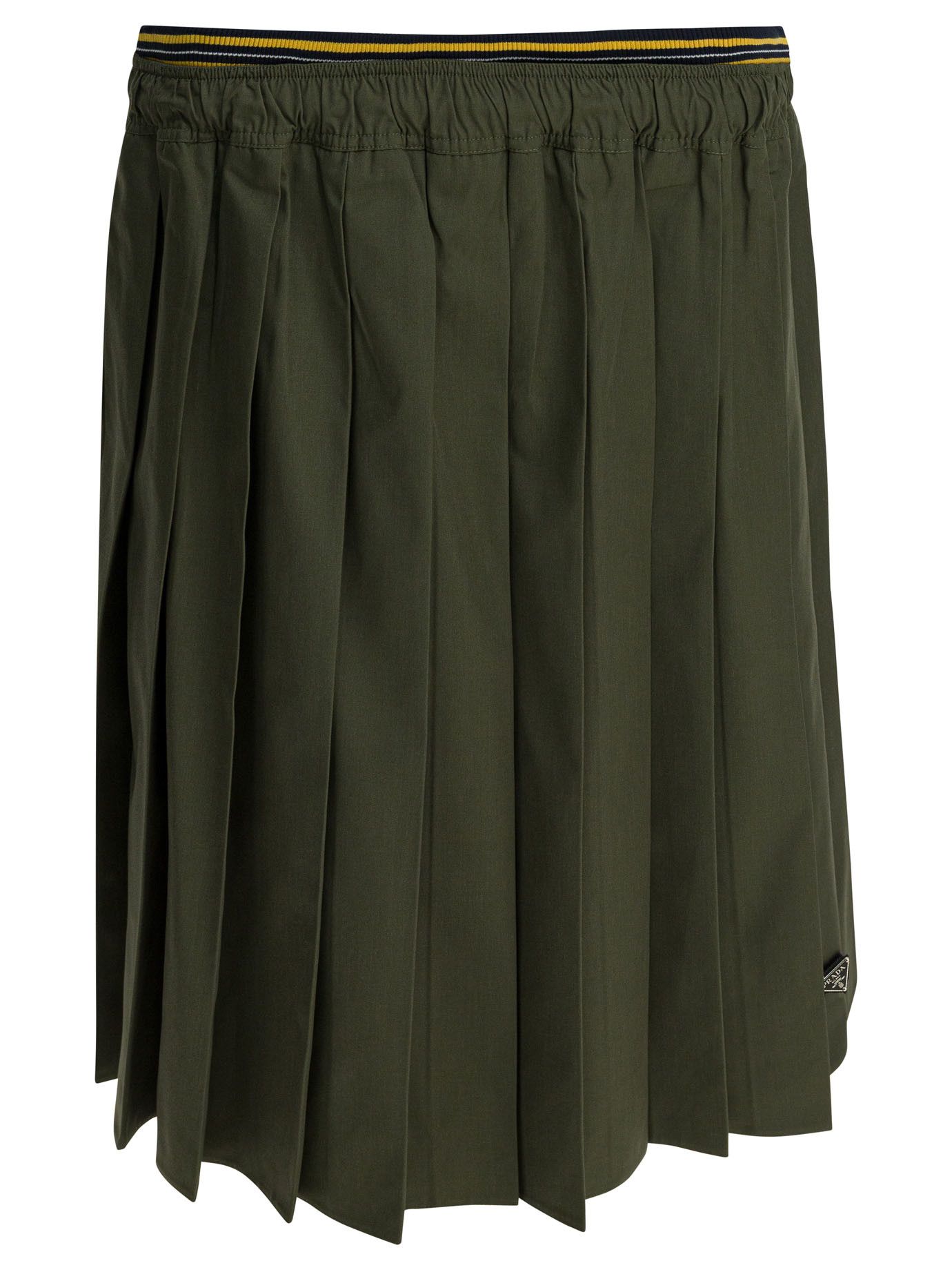 Prada Pleated Skirt In Re-Nylon tag size 38 Women - USA Duties Paid
