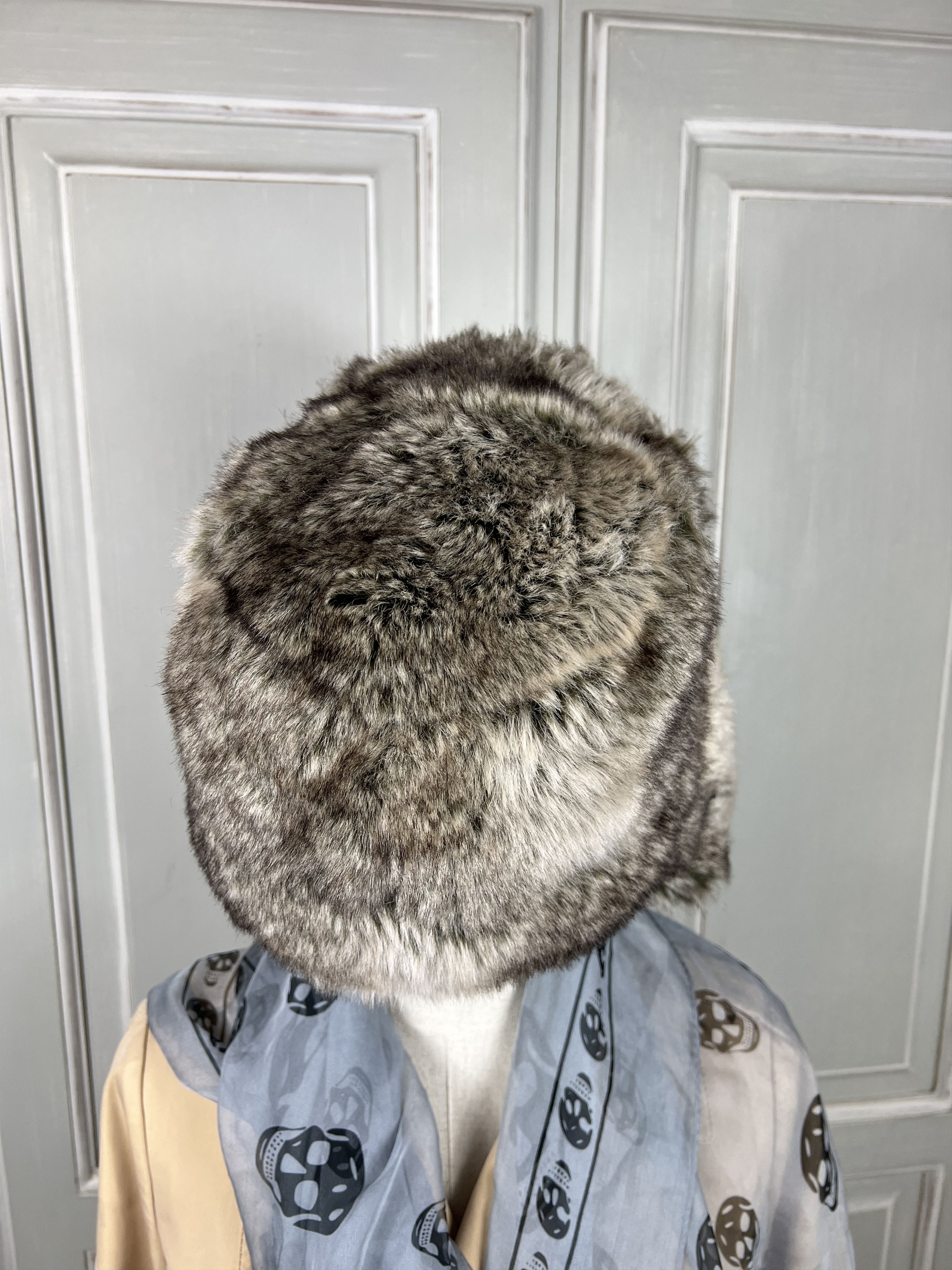 Japanese Brand × Vintage Y2k Faux Fur Ushanka Vintage Fuzzy Warm Trapper hat Size ONE SIZE - 5 Thumbnail