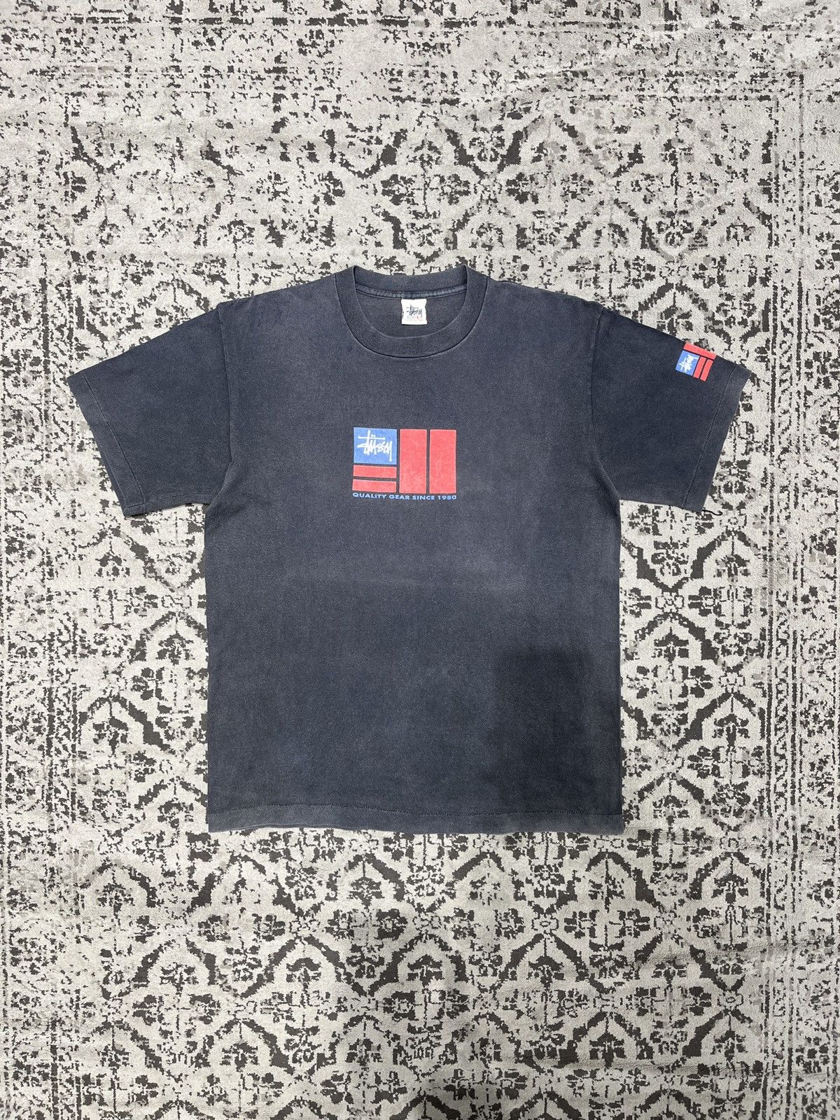 Stussy × Vintage Vintage 90’s Stussy “Quality Gear” Size US L / EU 52-54 / 3 - 2 Thumbnail