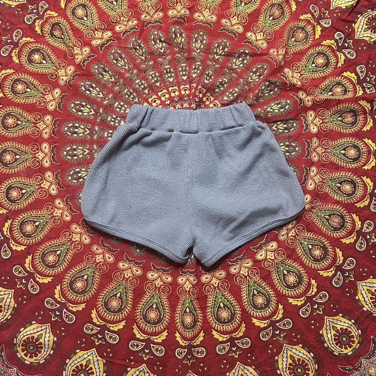 Other Shekou women's lavender purple ribbed comfy short shorts Size 27" / US 4 / IT 40 - 1 Thumbnail