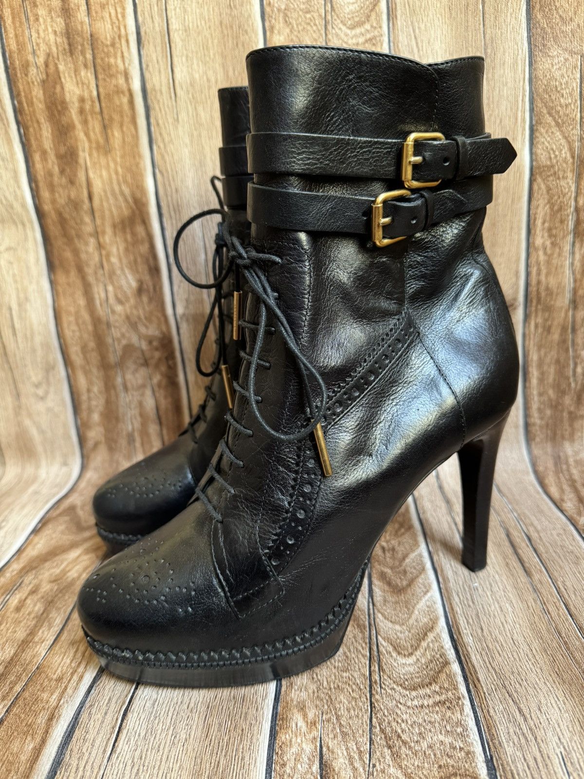 platform ankle boots