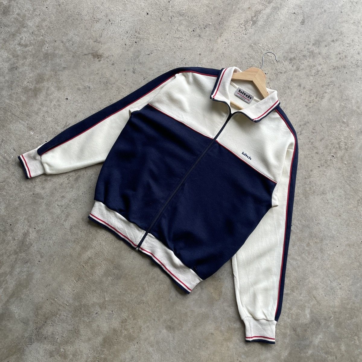 Vintage 90s BITCH SKATEBOARDS Zipper Ups Jacket Vintage Size US M / EU 48-50 / 2 - 1 Thumbnail